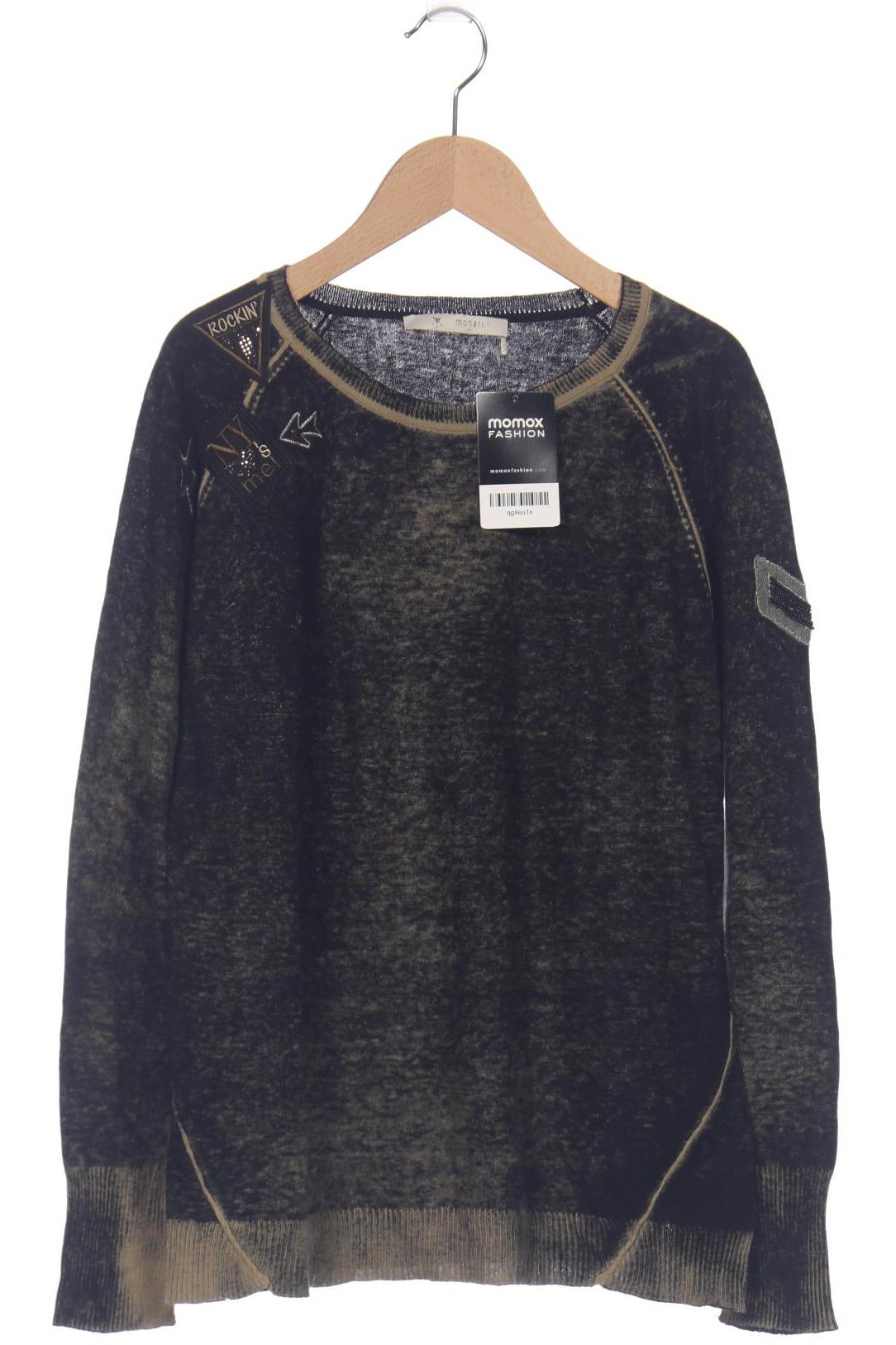 

monari Damen Pullover, schwarz, Gr. 38