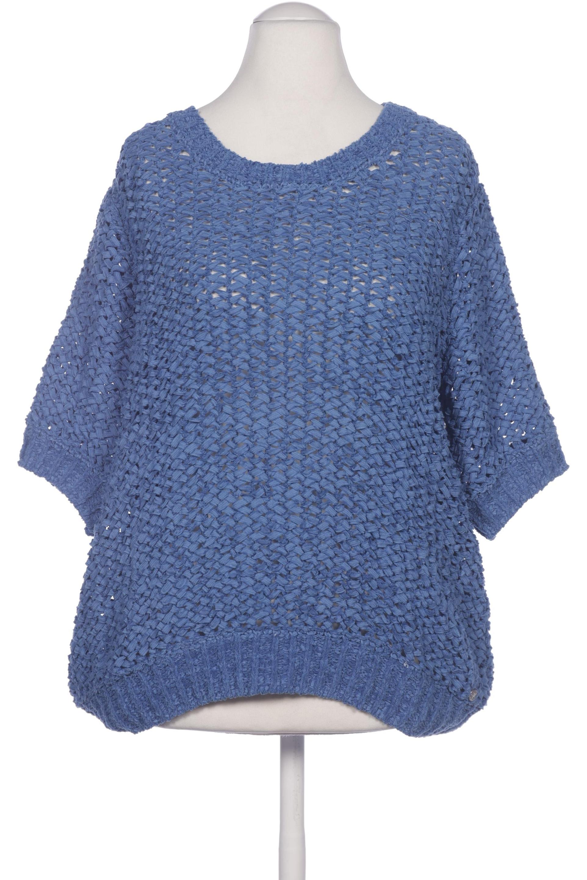 

monari Damen Pullover, blau, Gr. 46