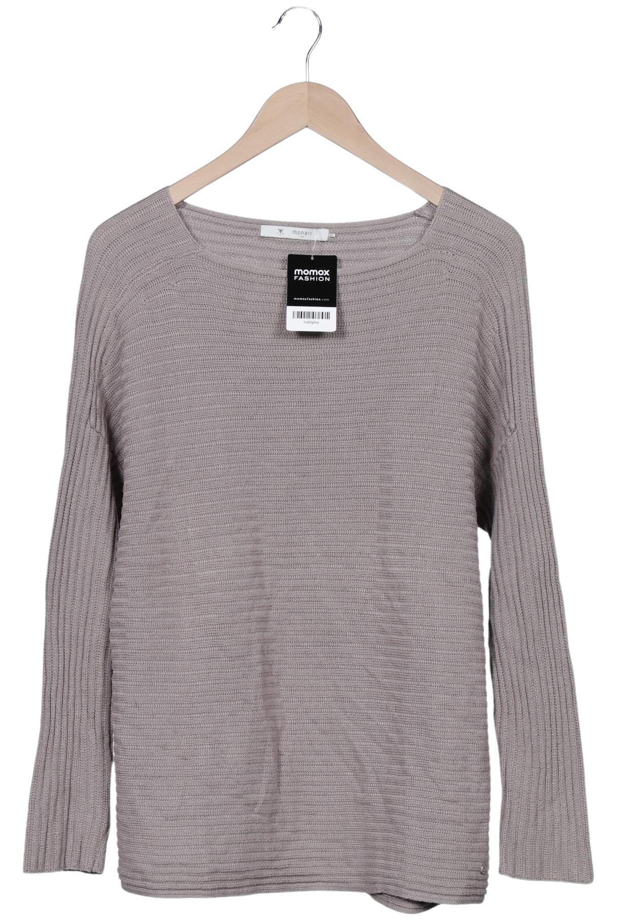 

monari Damen Pullover, braun, Gr. 46