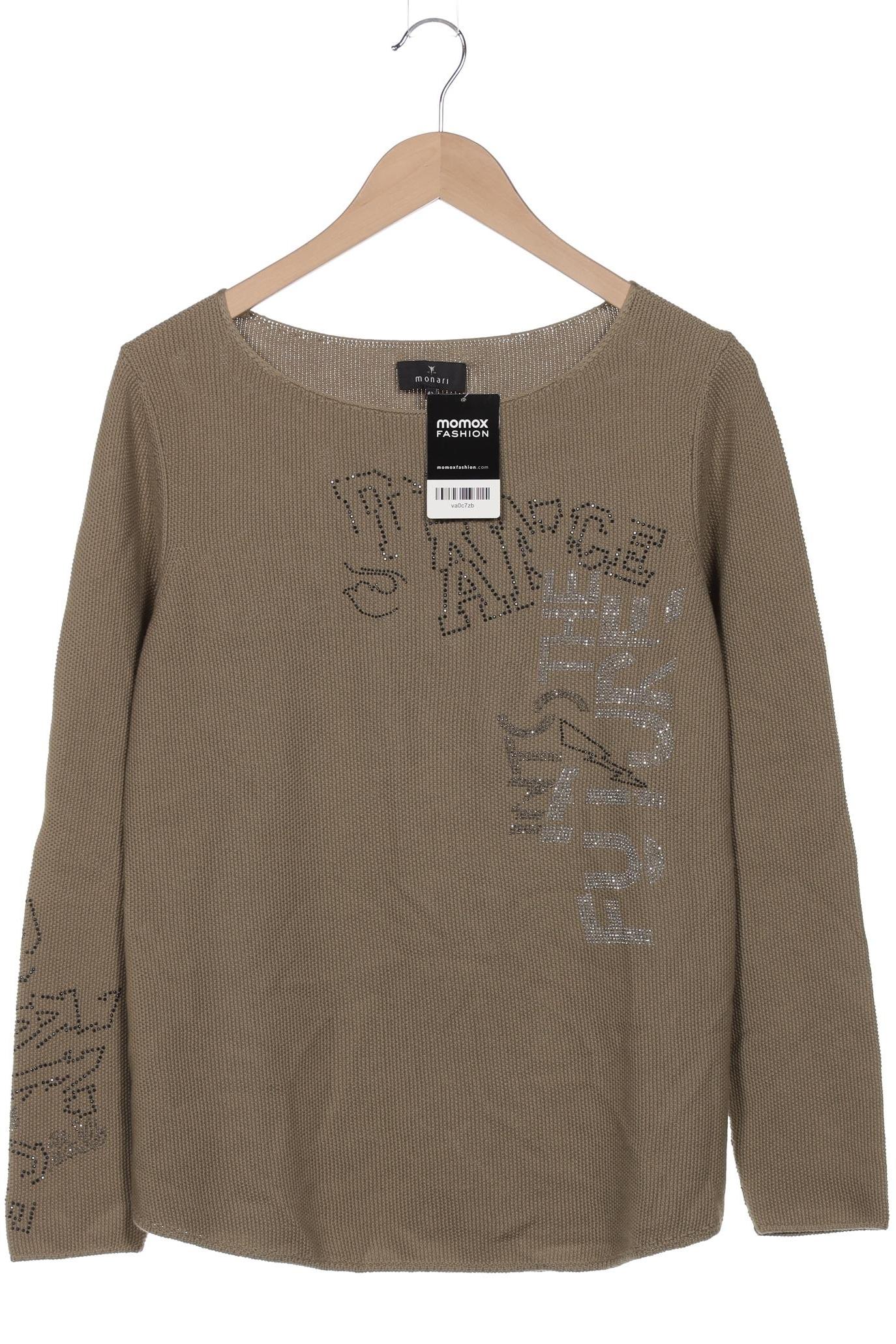 

monari Damen Pullover, grün, Gr. 42