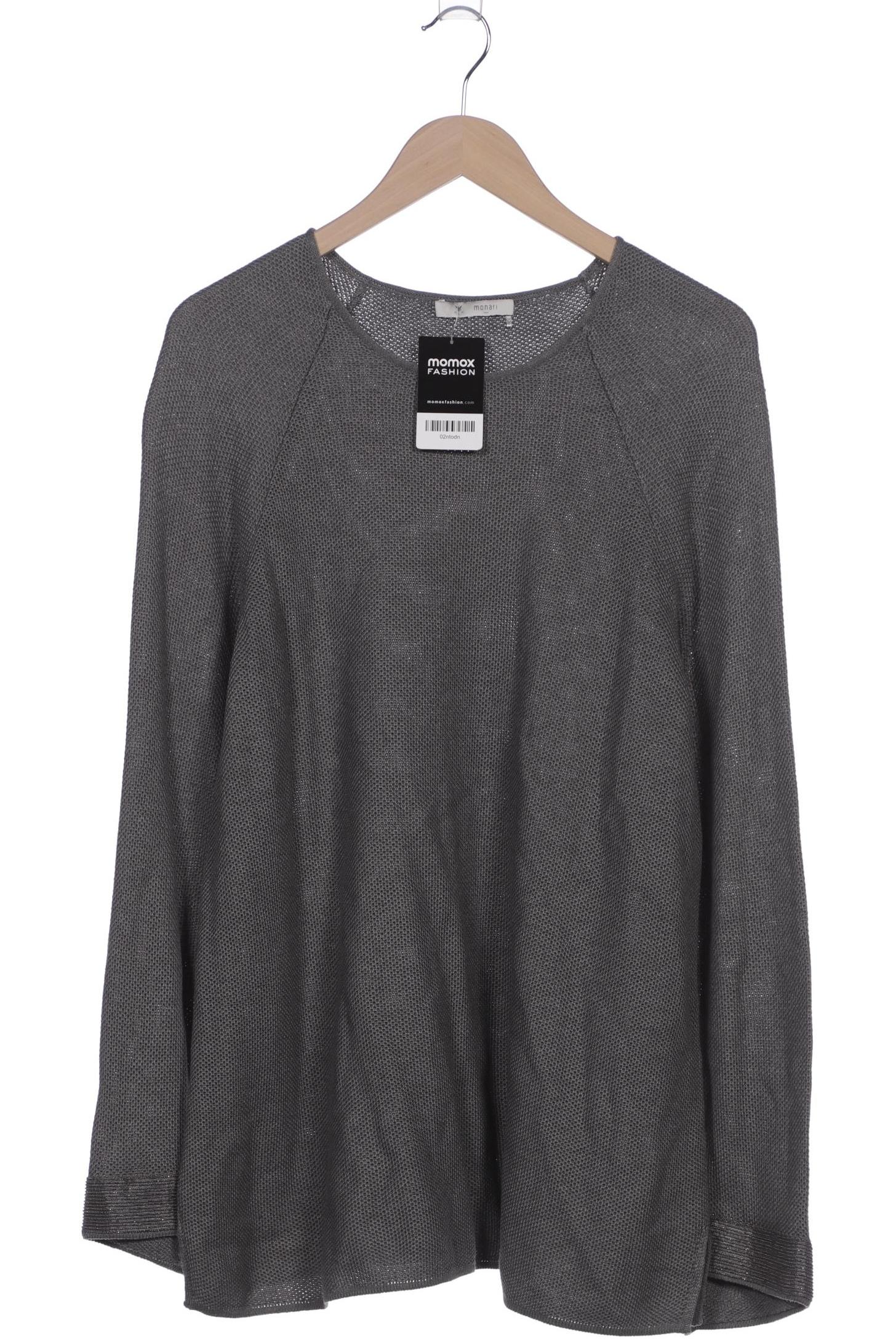 

monari Damen Pullover, grau, Gr. 46