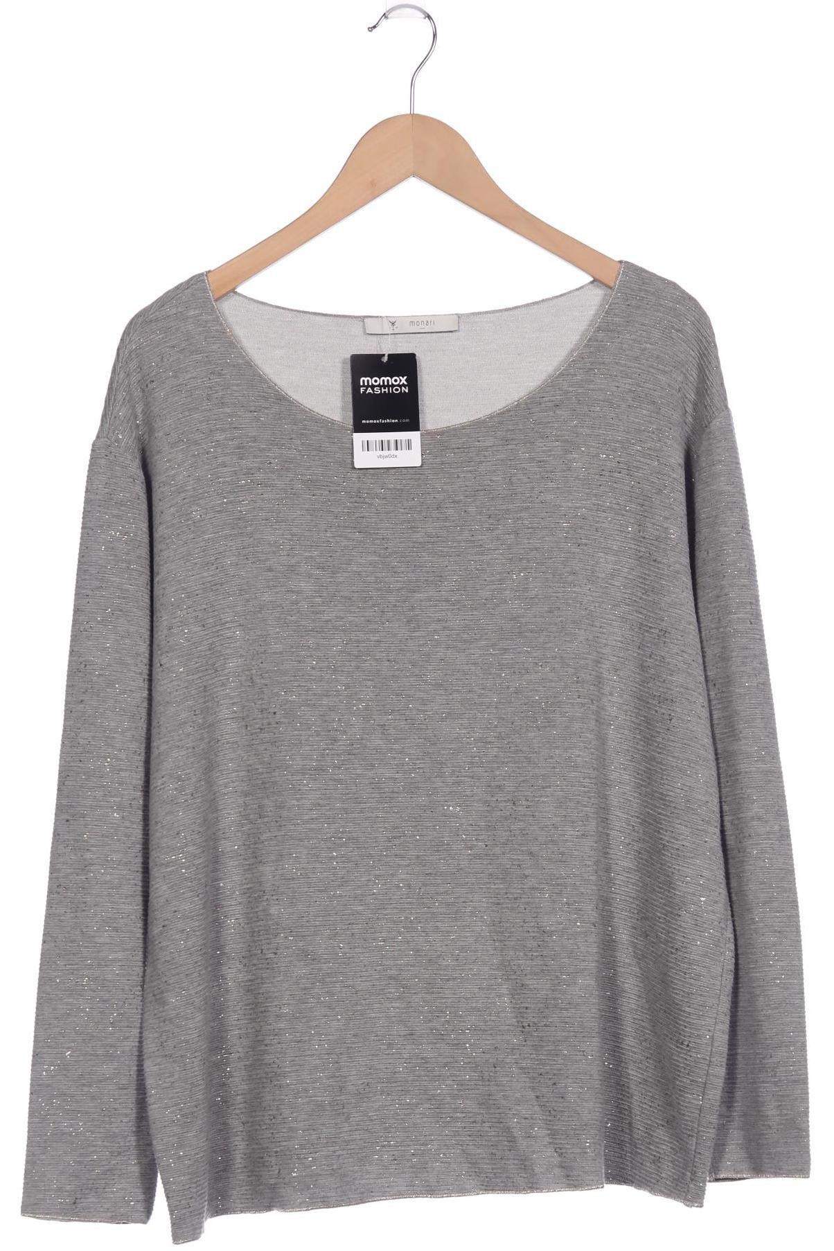 

monari Damen Pullover, grau, Gr. 48