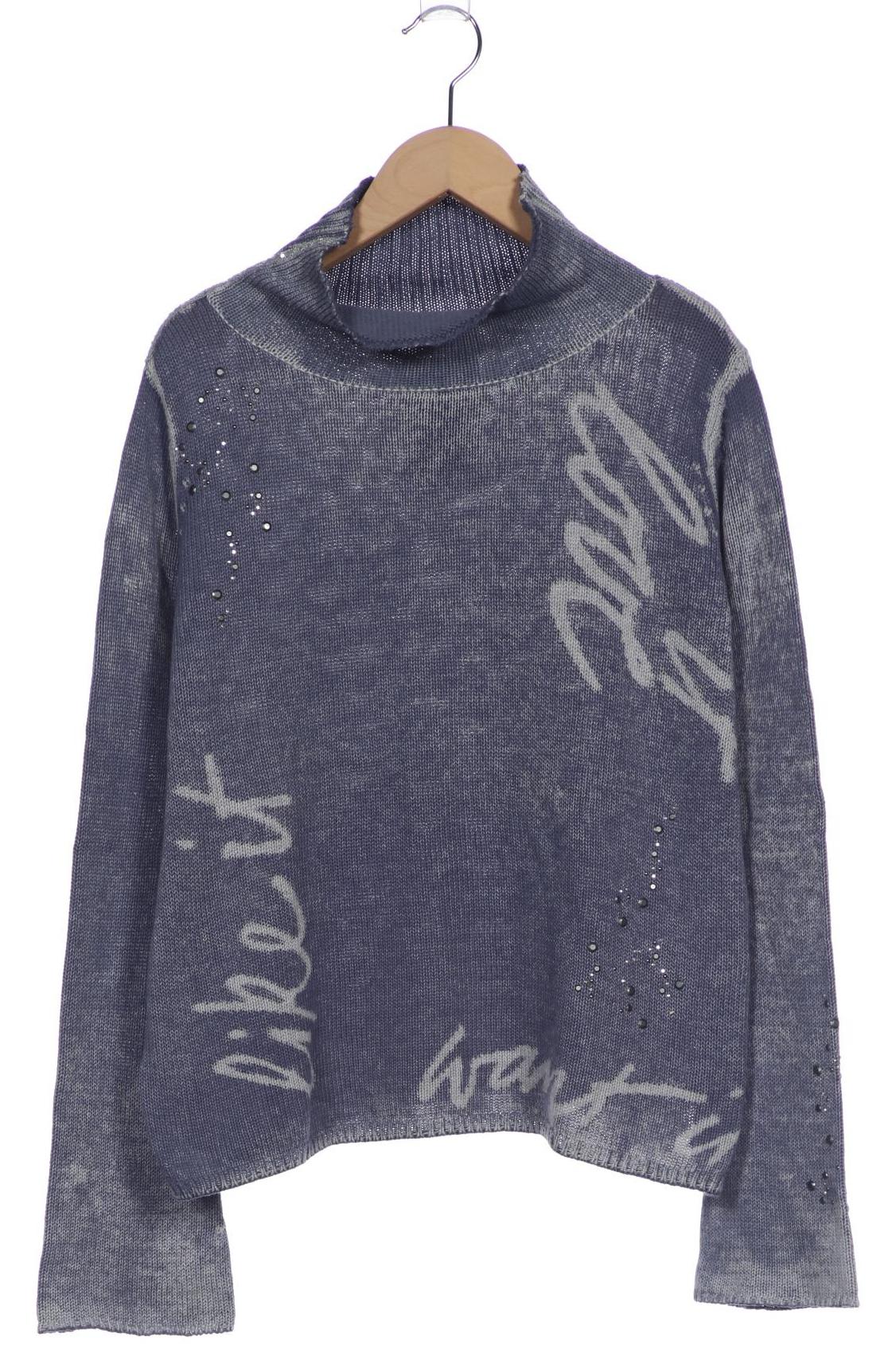 

monari Damen Pullover, blau, Gr. 38