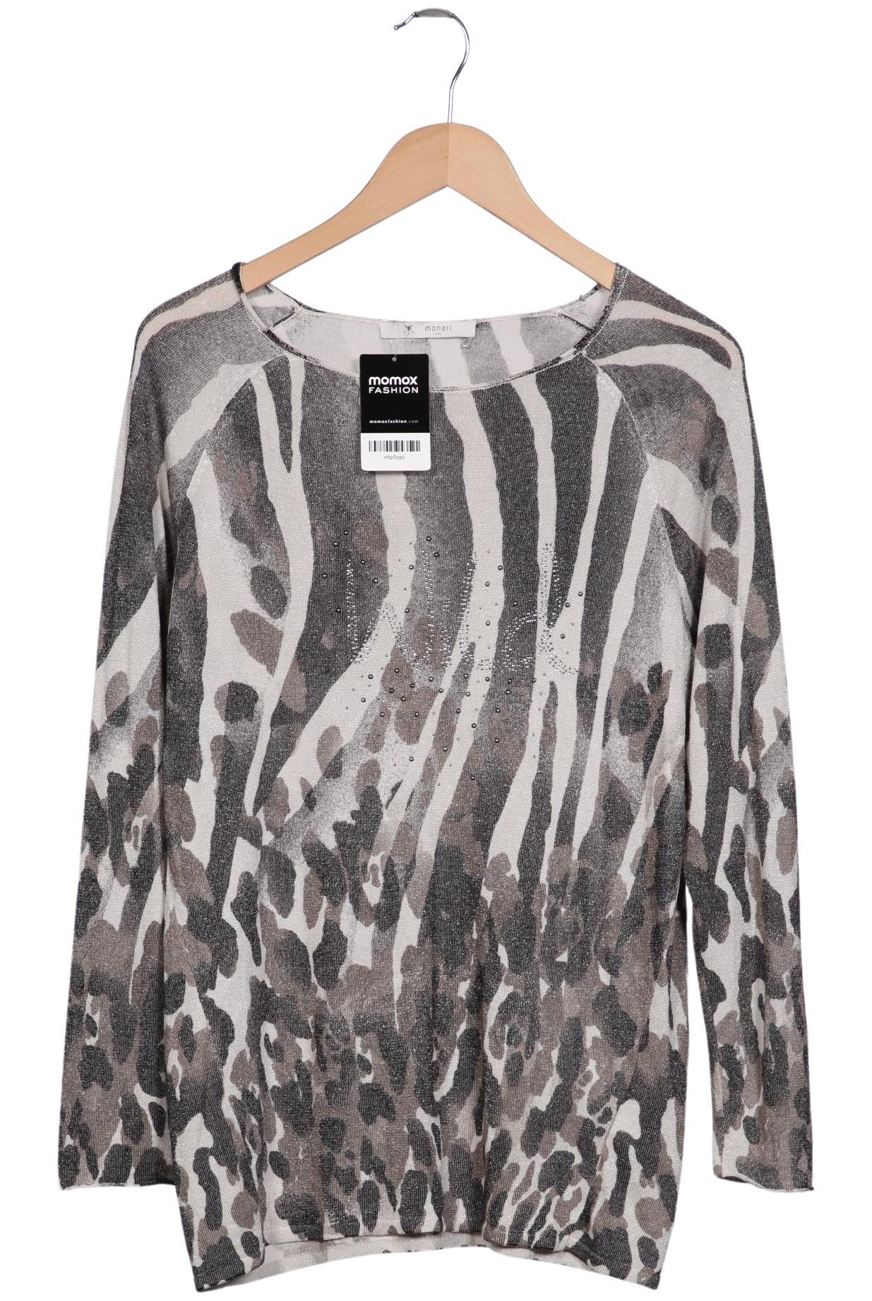 

monari Damen Pullover, grau, Gr. 42