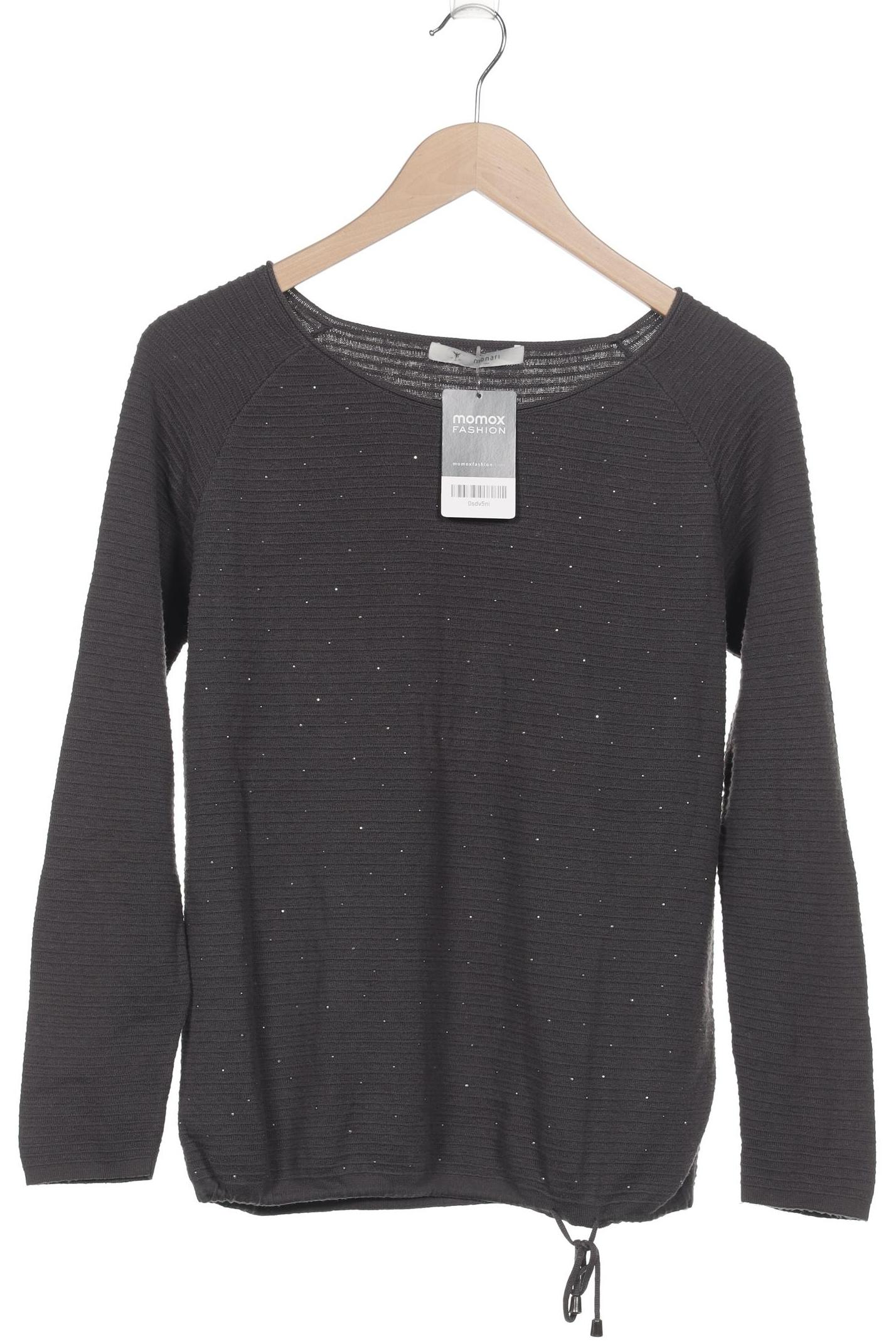 

monari Damen Pullover, grau, Gr. 36