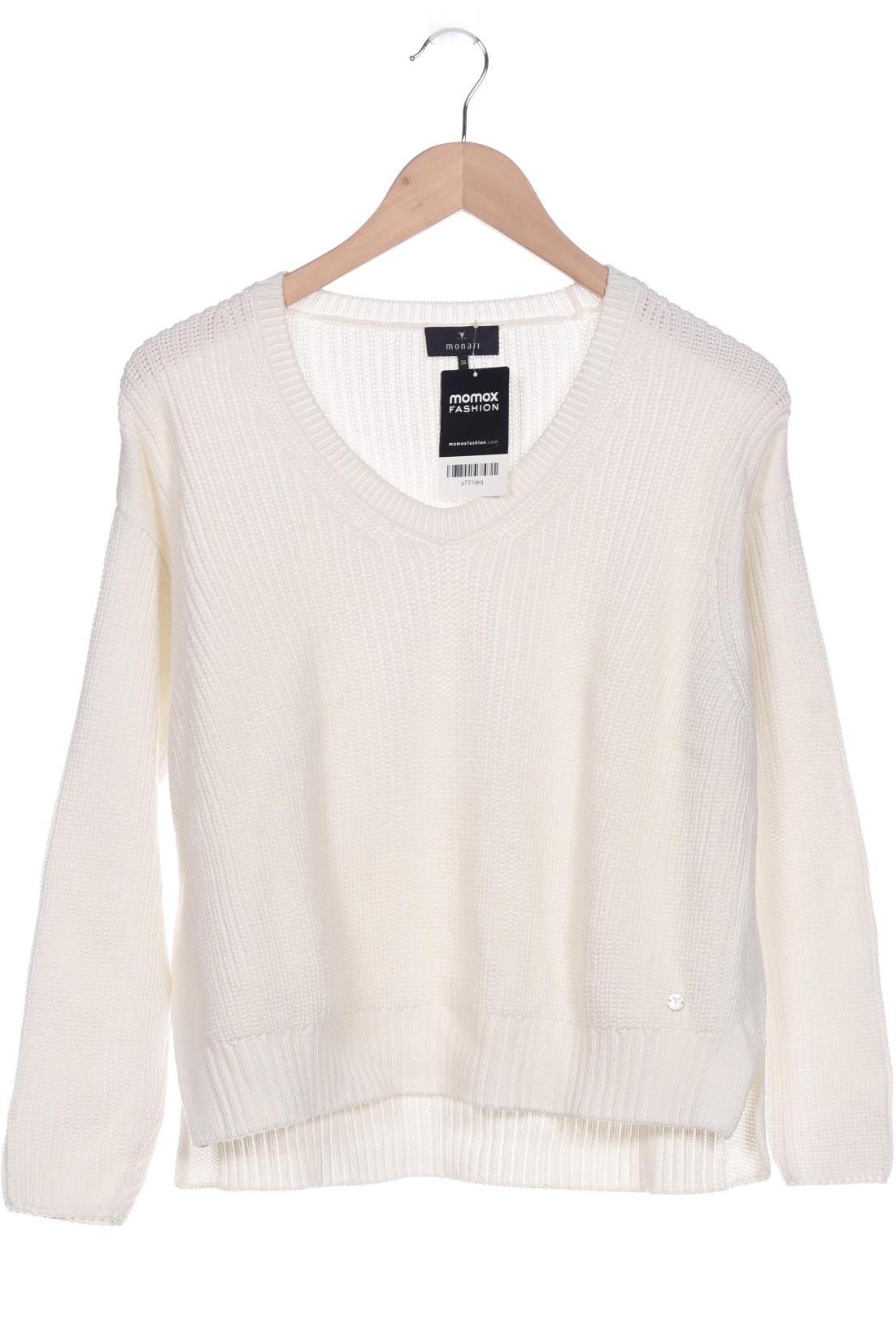 

monari Damen Pullover, weiß, Gr. 36