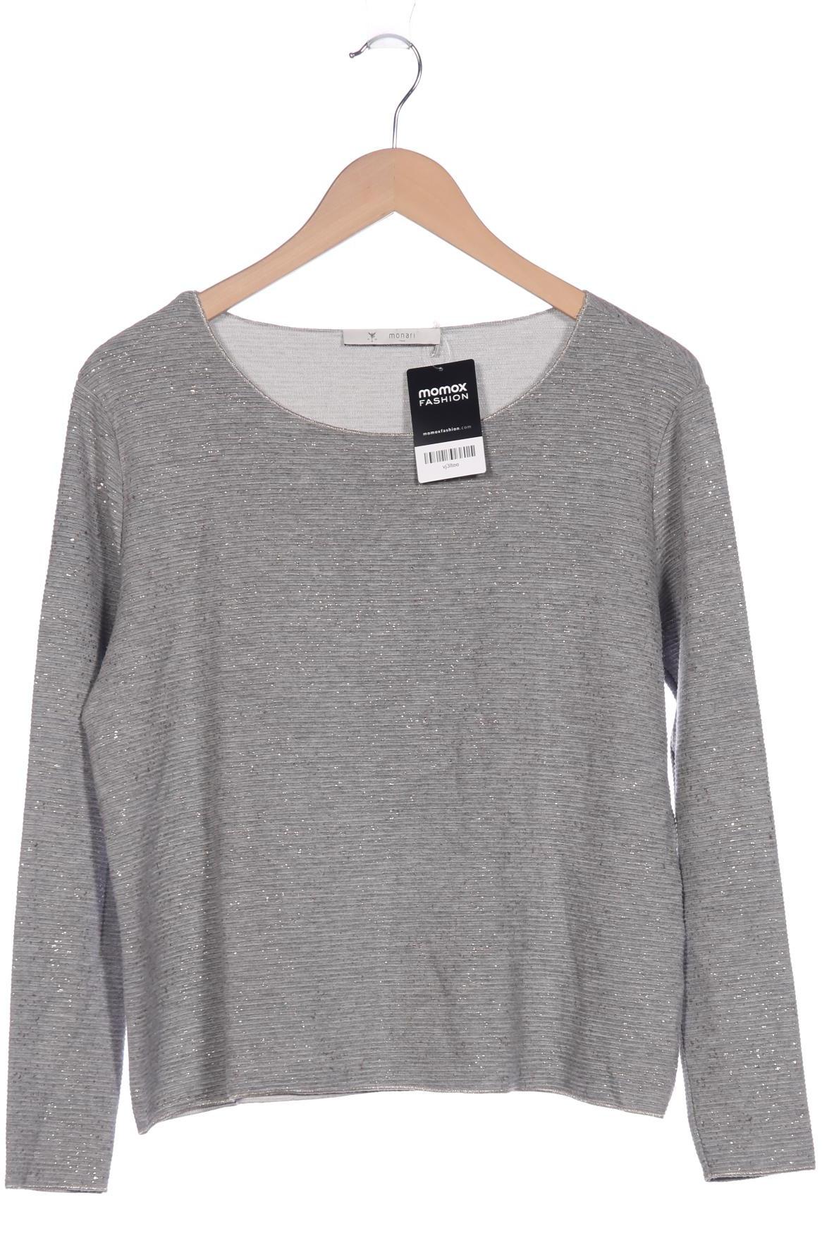 

monari Damen Pullover, grau, Gr. 38