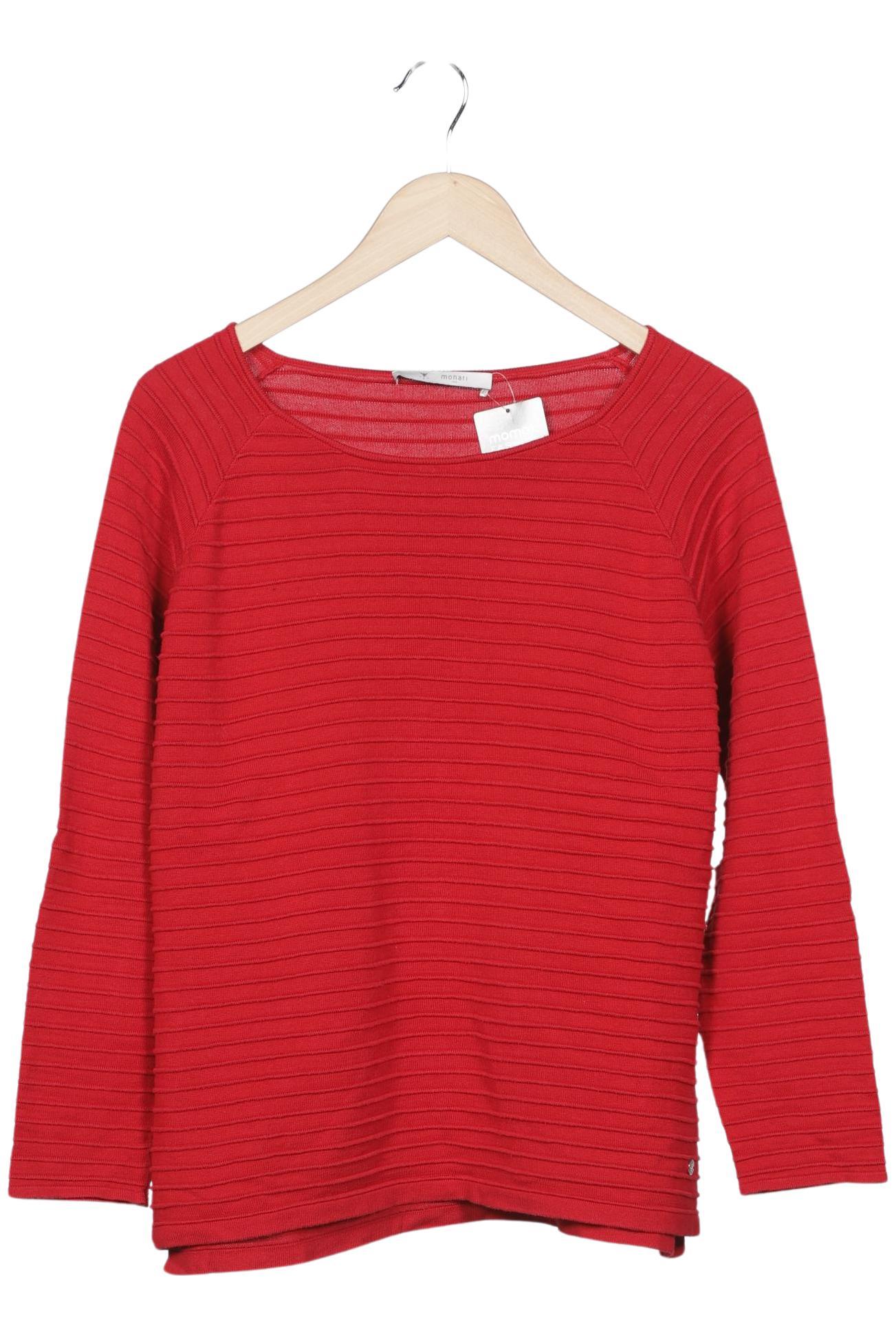 

monari Damen Pullover, rot, Gr. 44