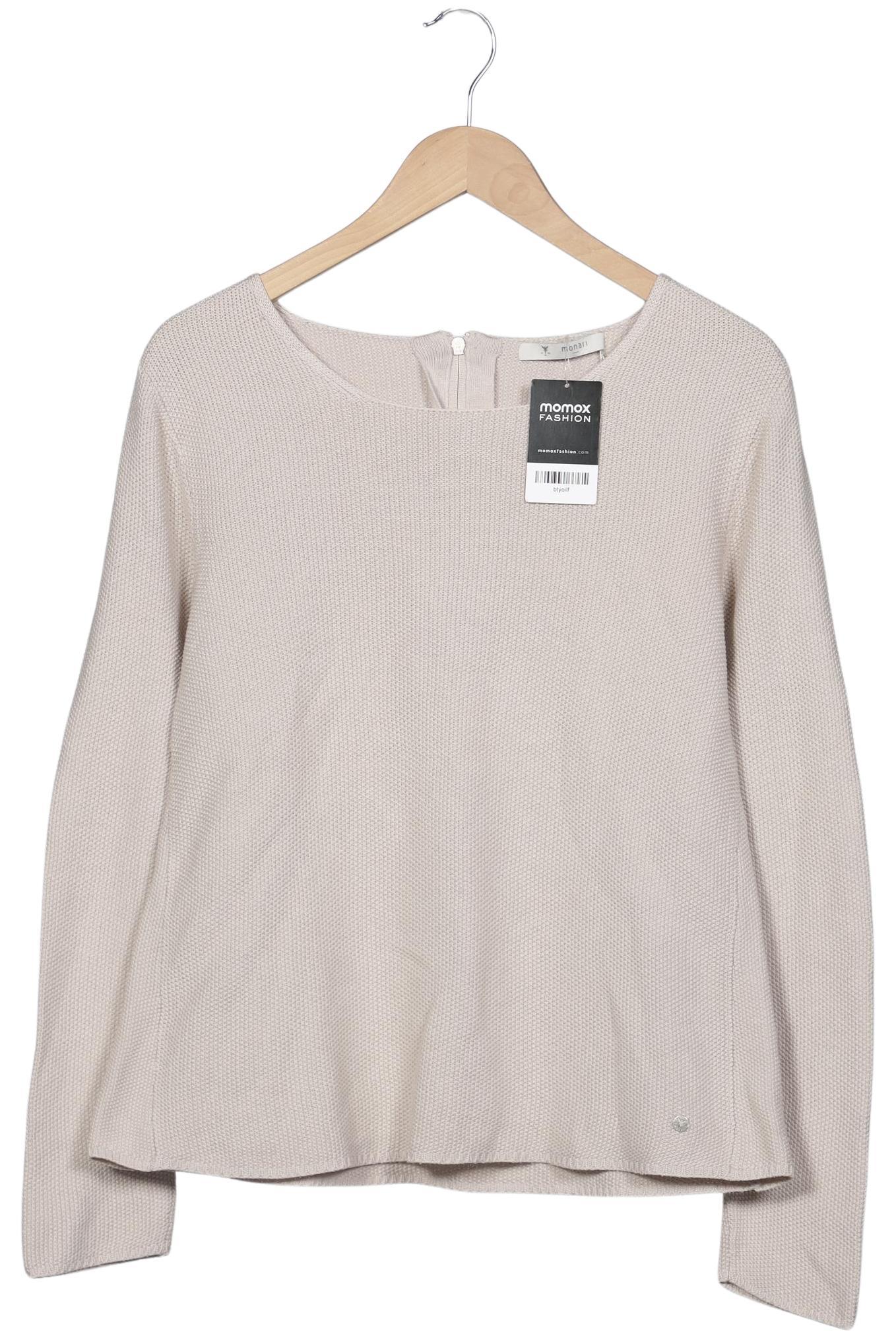 

monari Damen Pullover, beige, Gr. 38