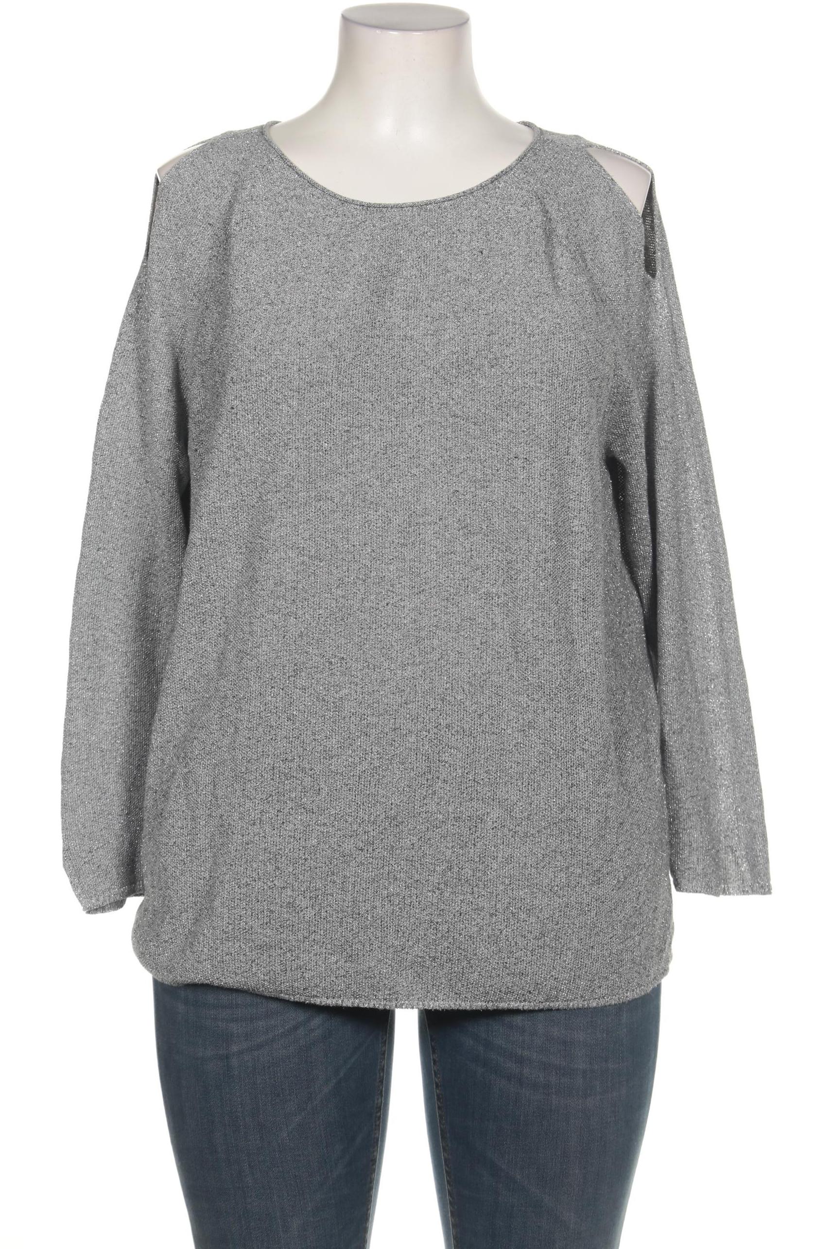 

monari Damen Pullover, grau, Gr. 46