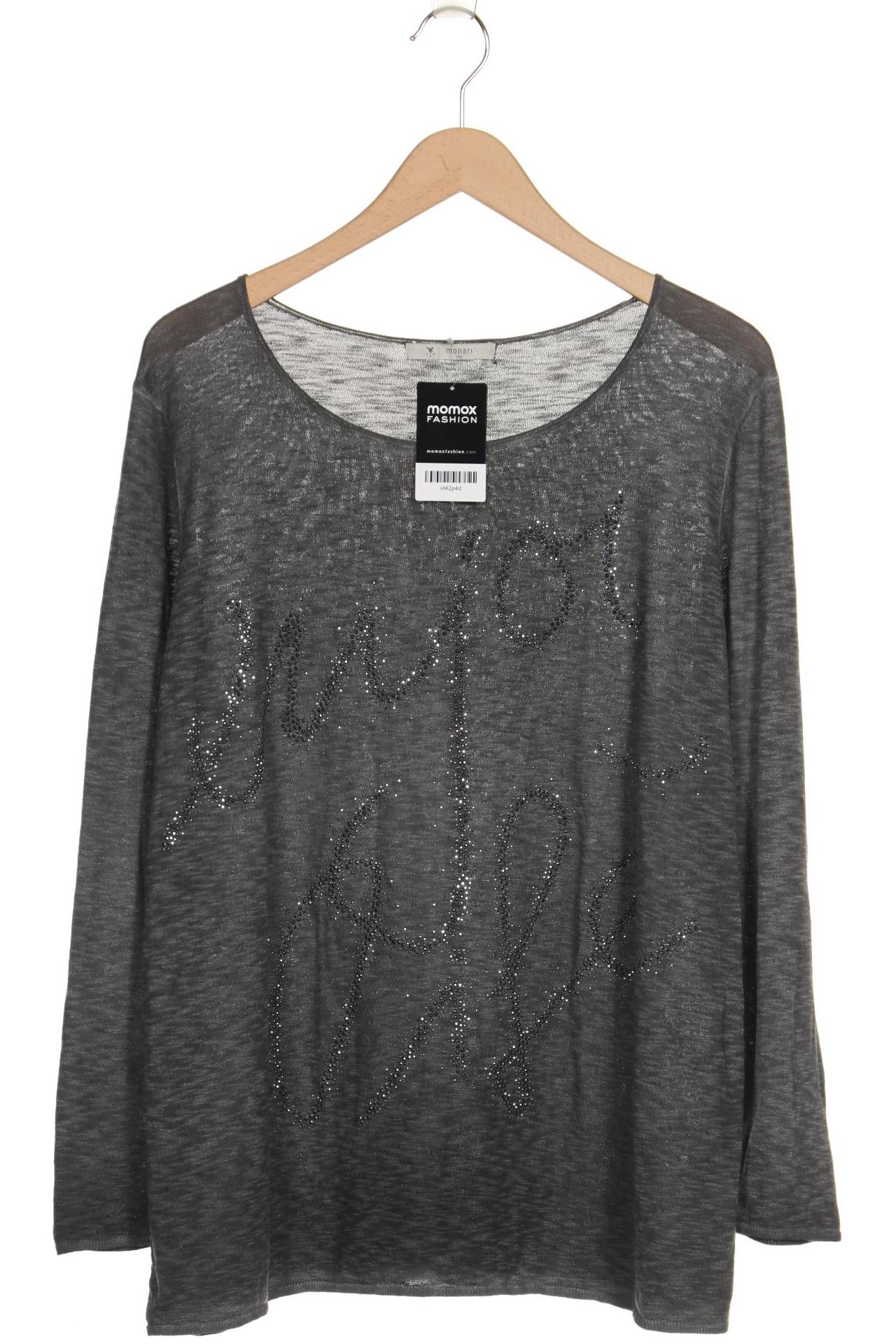 

monari Damen Pullover, grau, Gr. 46