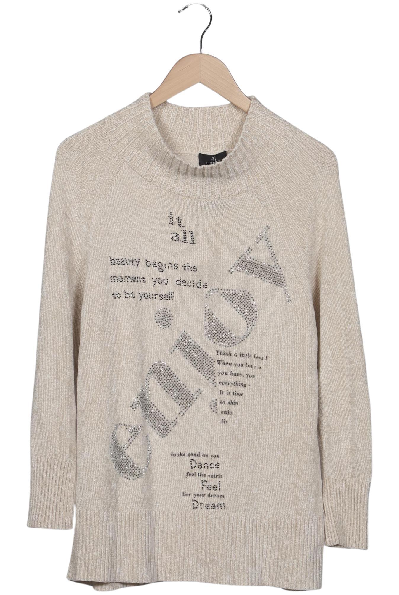 

monari Damen Pullover, beige, Gr. 38