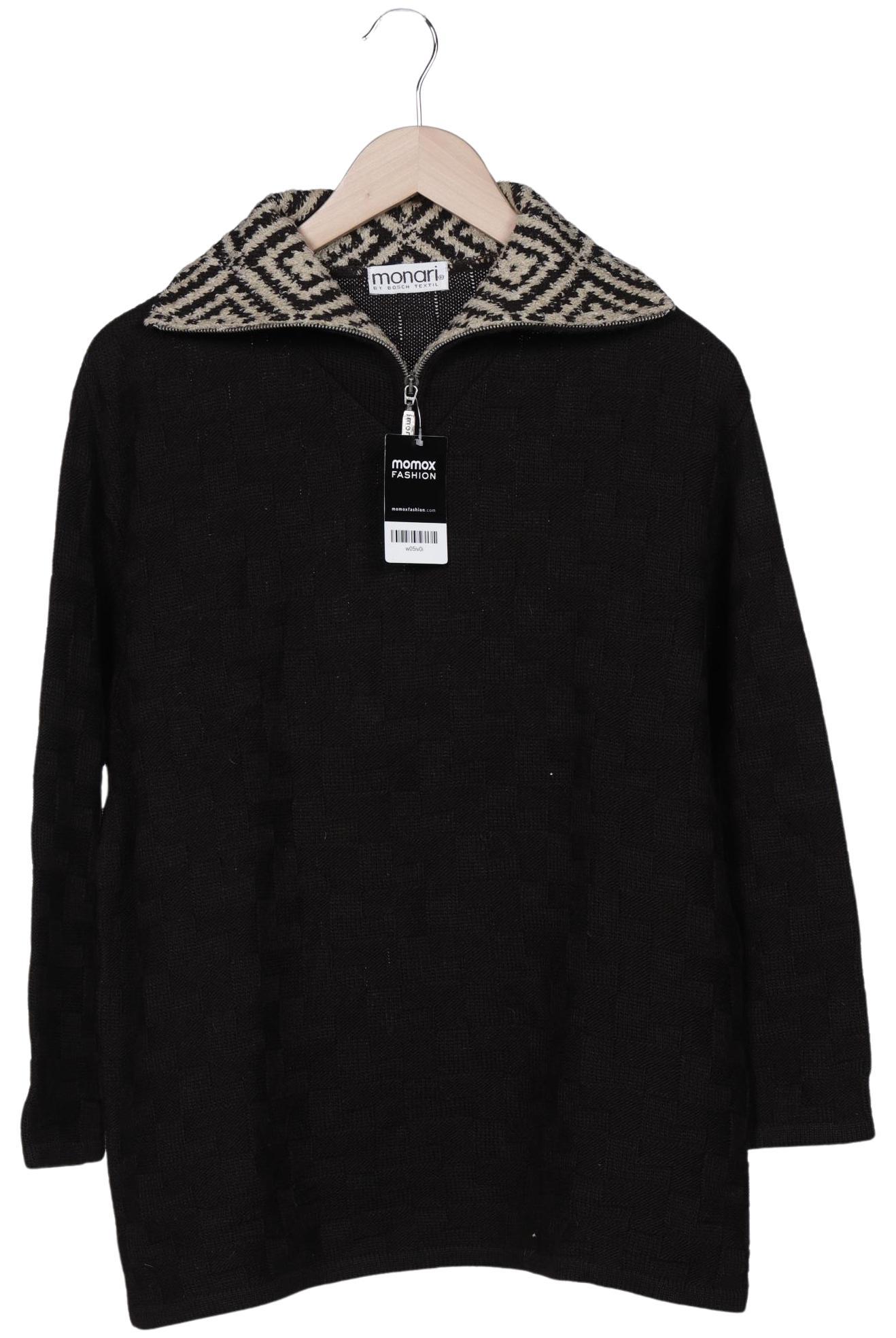 

monari Damen Pullover, schwarz, Gr. 40