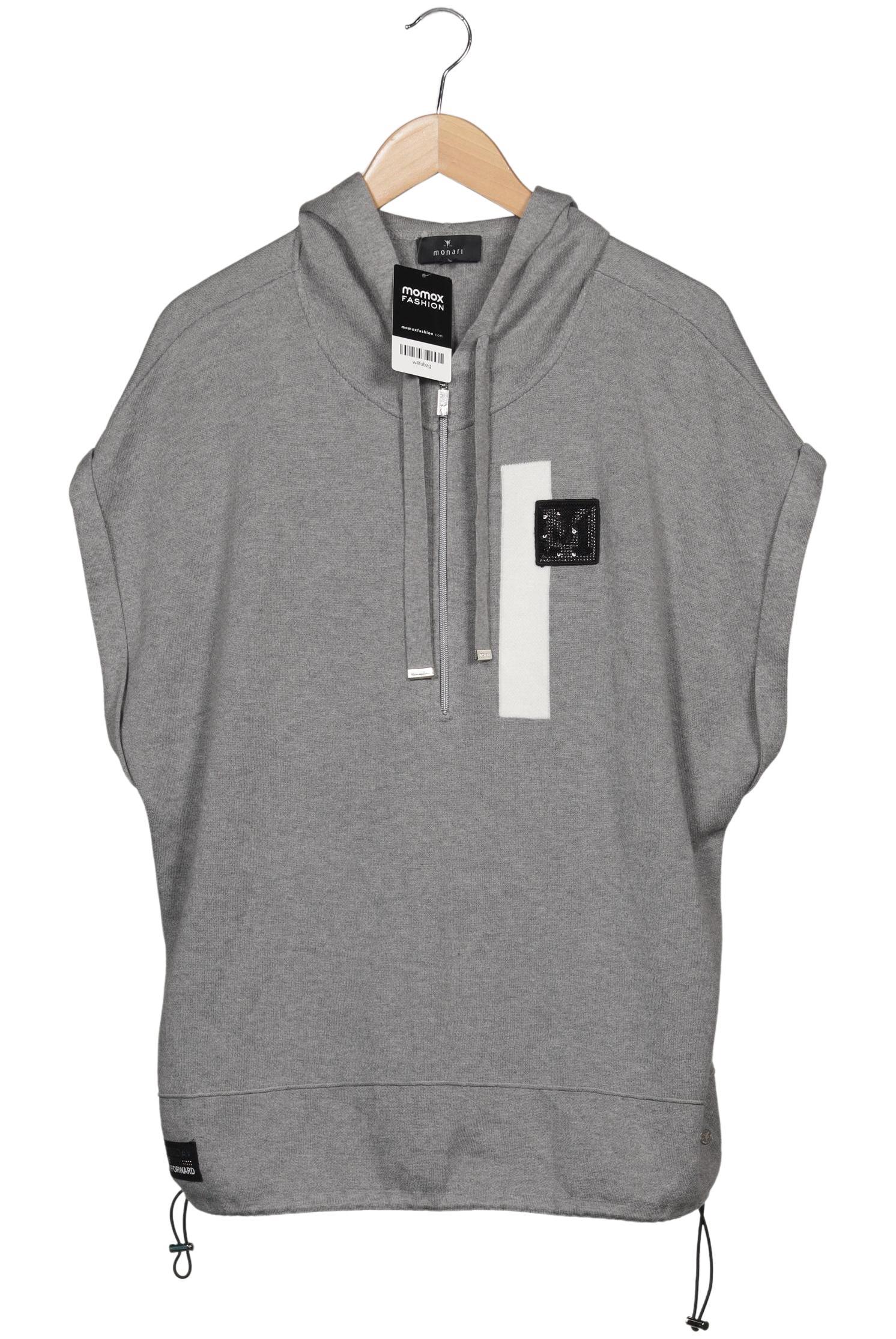 

monari Damen Pullover, grau, Gr. 44