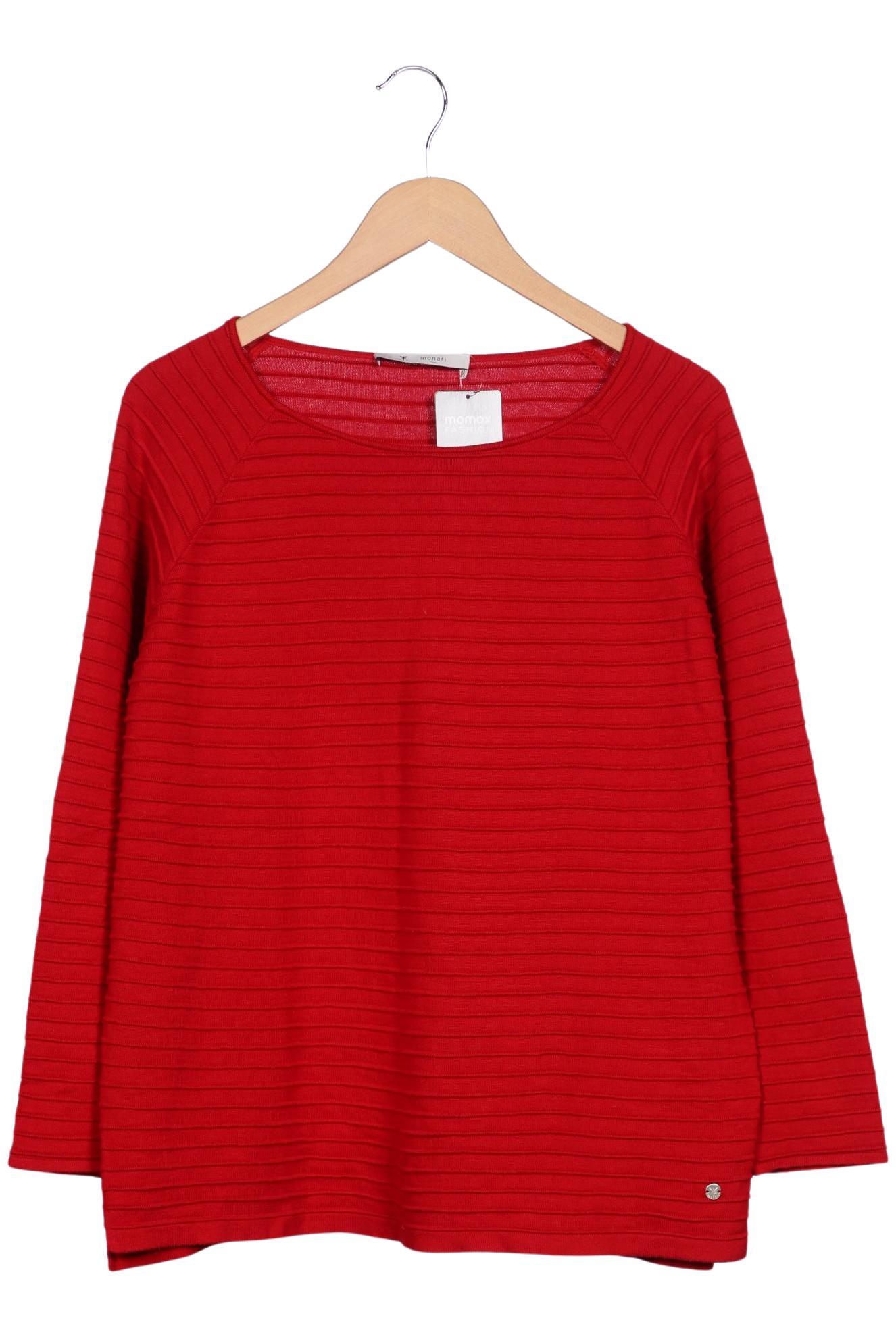 

monari Damen Pullover, rot, Gr. 44