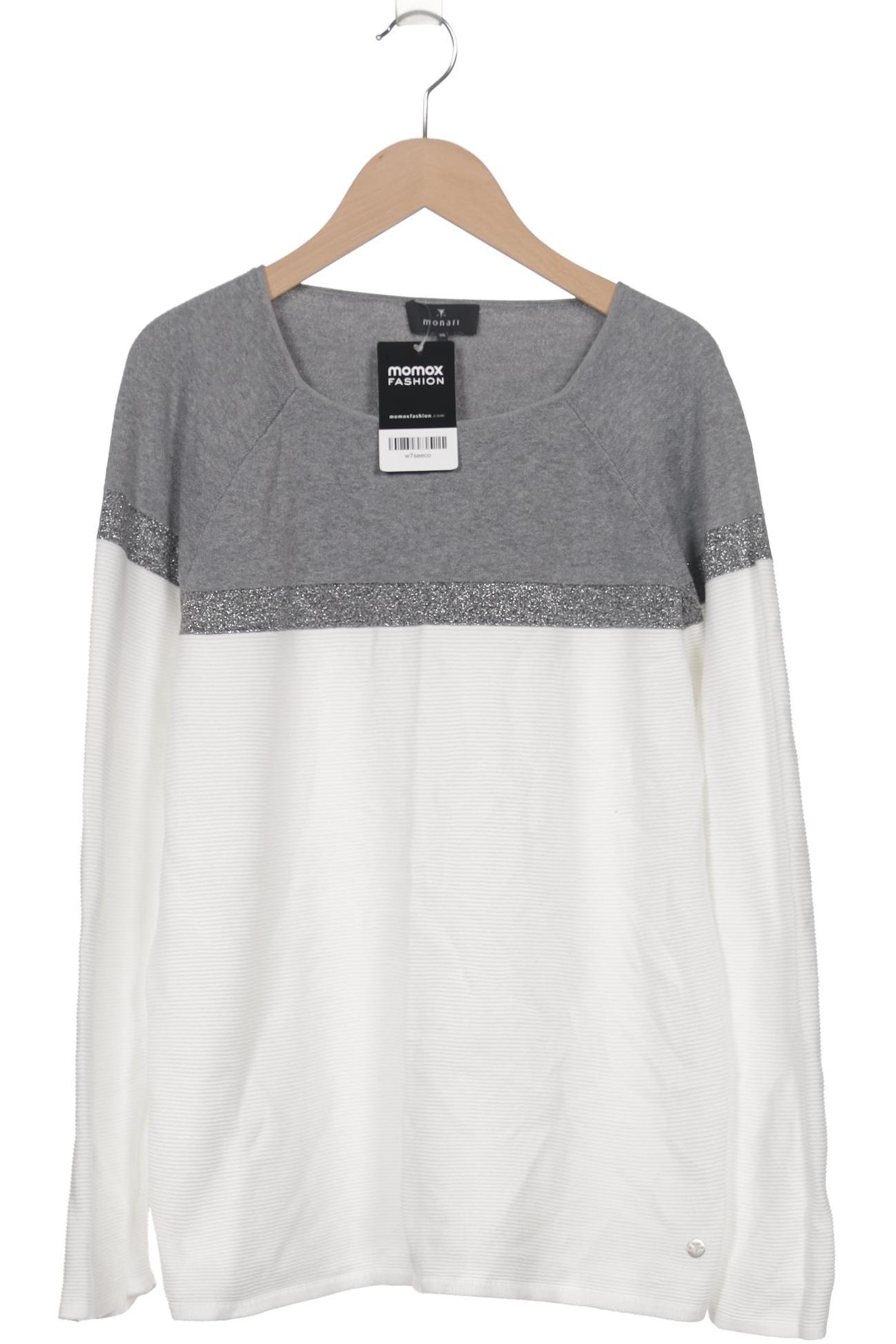 

monari Damen Pullover, weiß, Gr. 38
