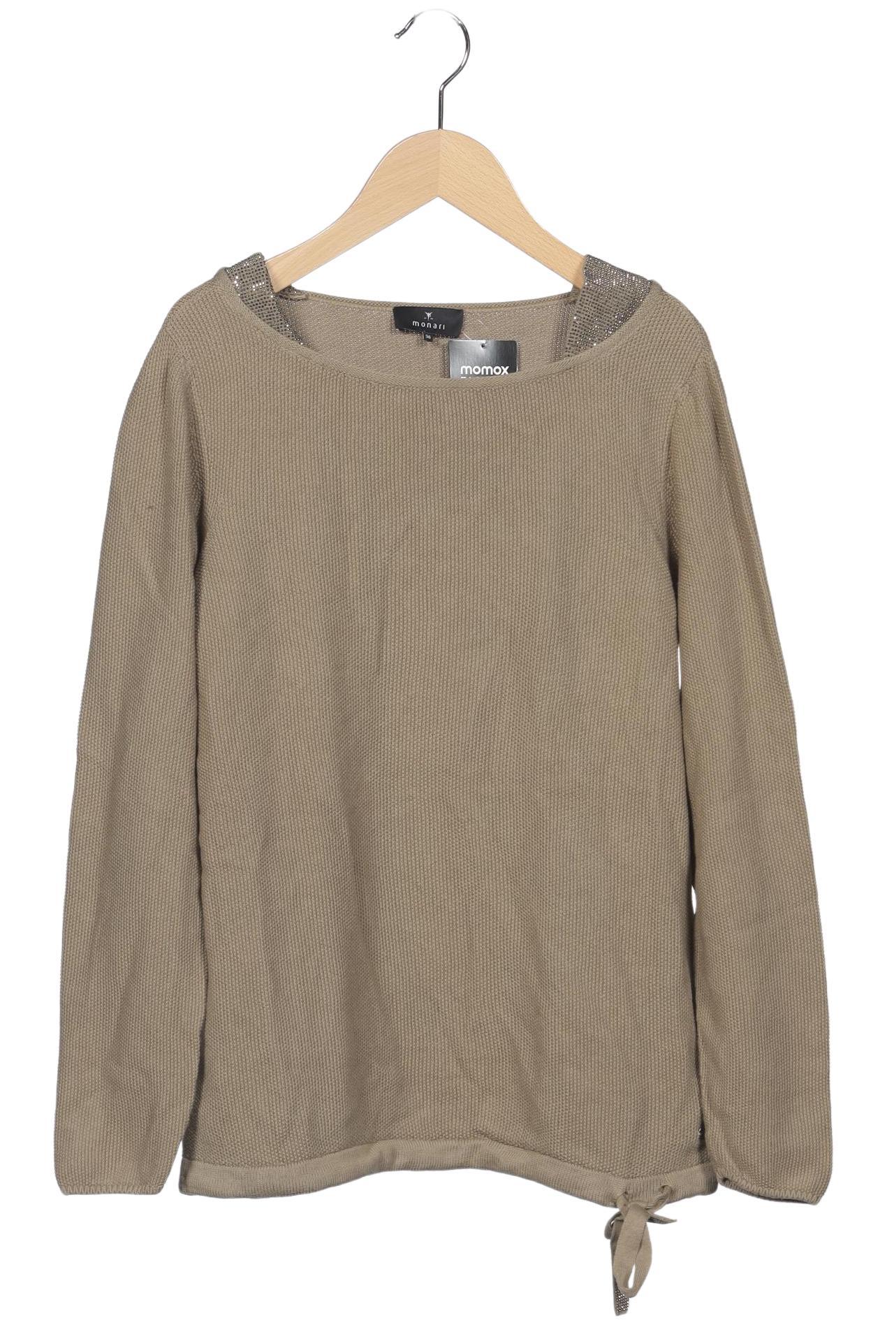 

monari Damen Pullover, beige, Gr. 36