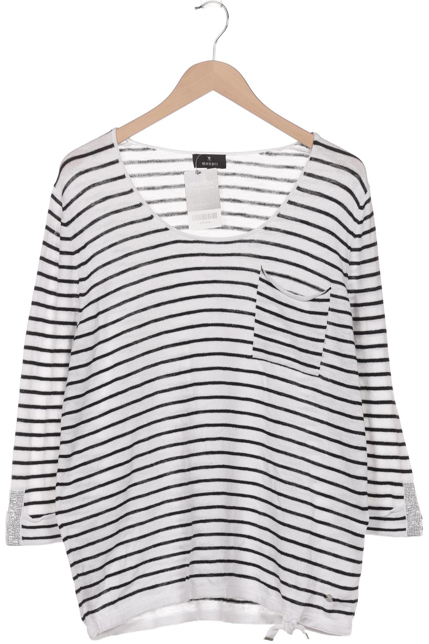 

monari Damen Pullover, weiß, Gr. 44