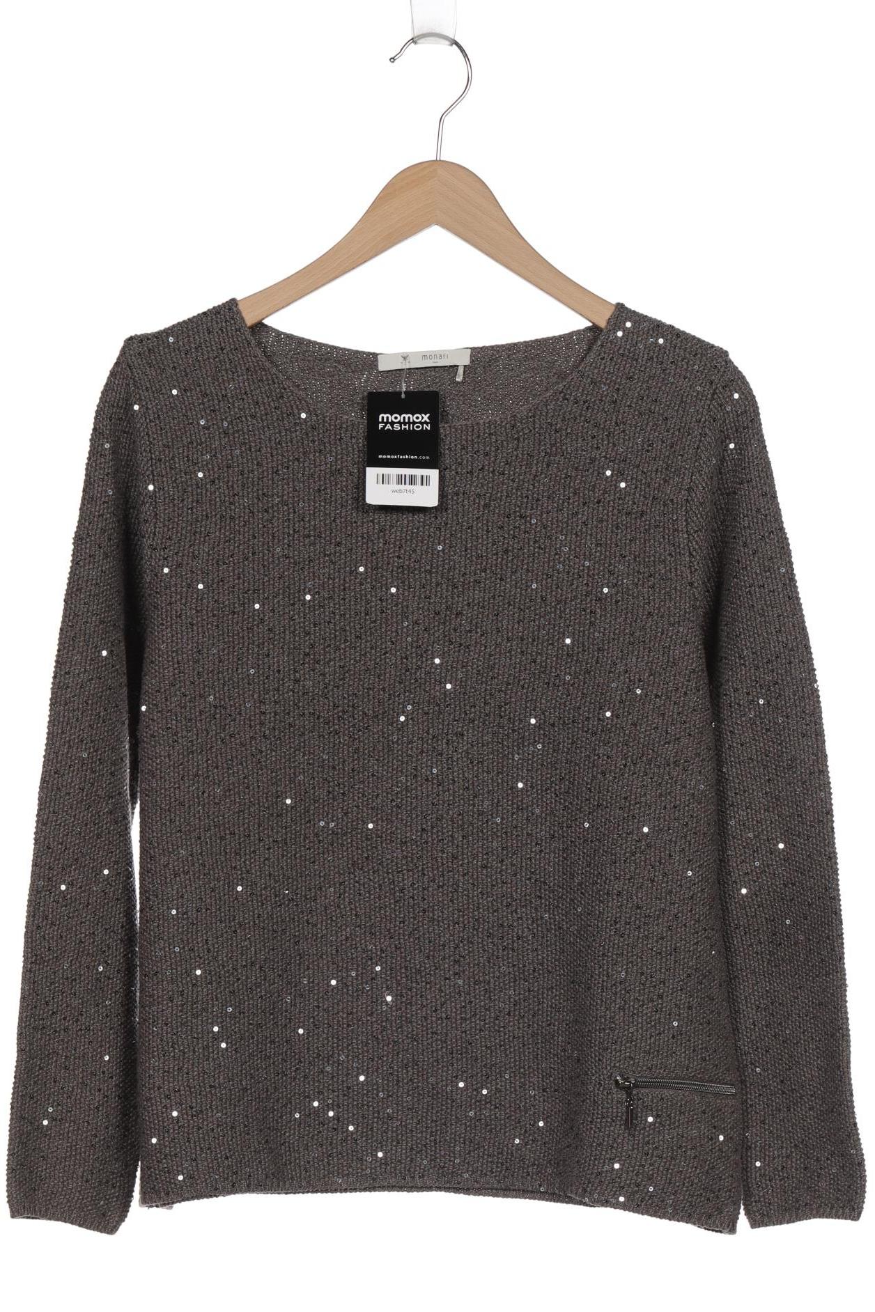 

monari Damen Pullover, grau, Gr. 42