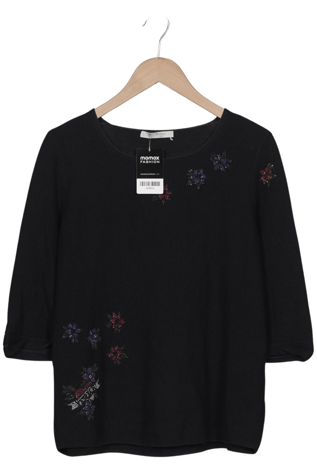 

monari Damen Pullover, schwarz, Gr. 42