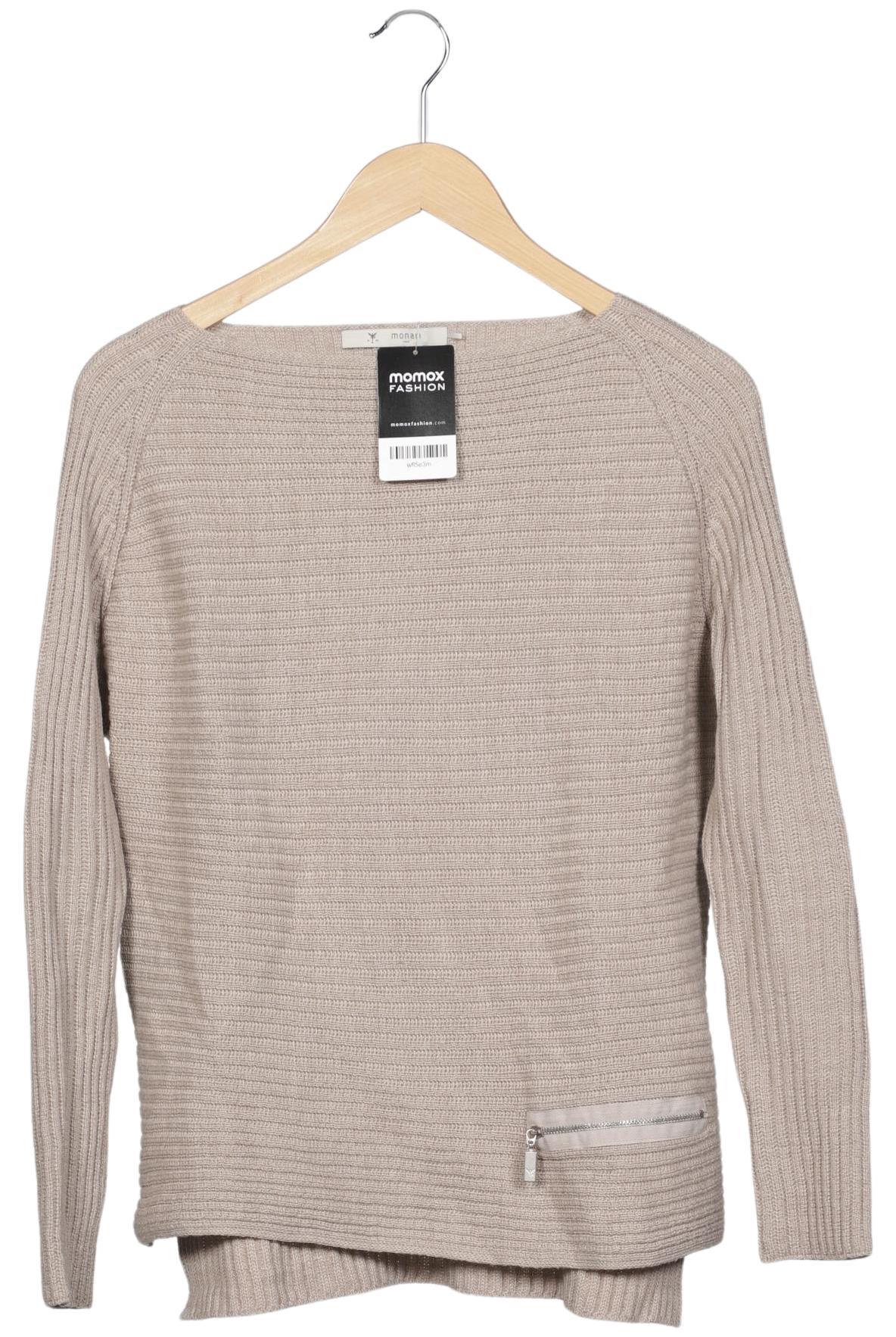 

monari Damen Pullover, beige, Gr. 44