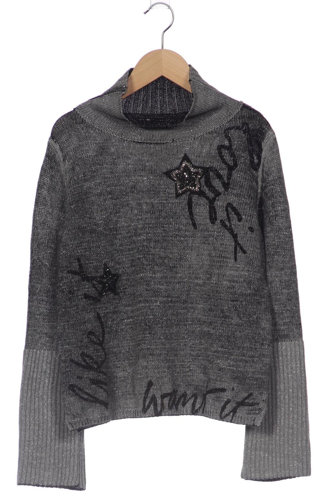 

monari Damen Pullover, grau, Gr. 36