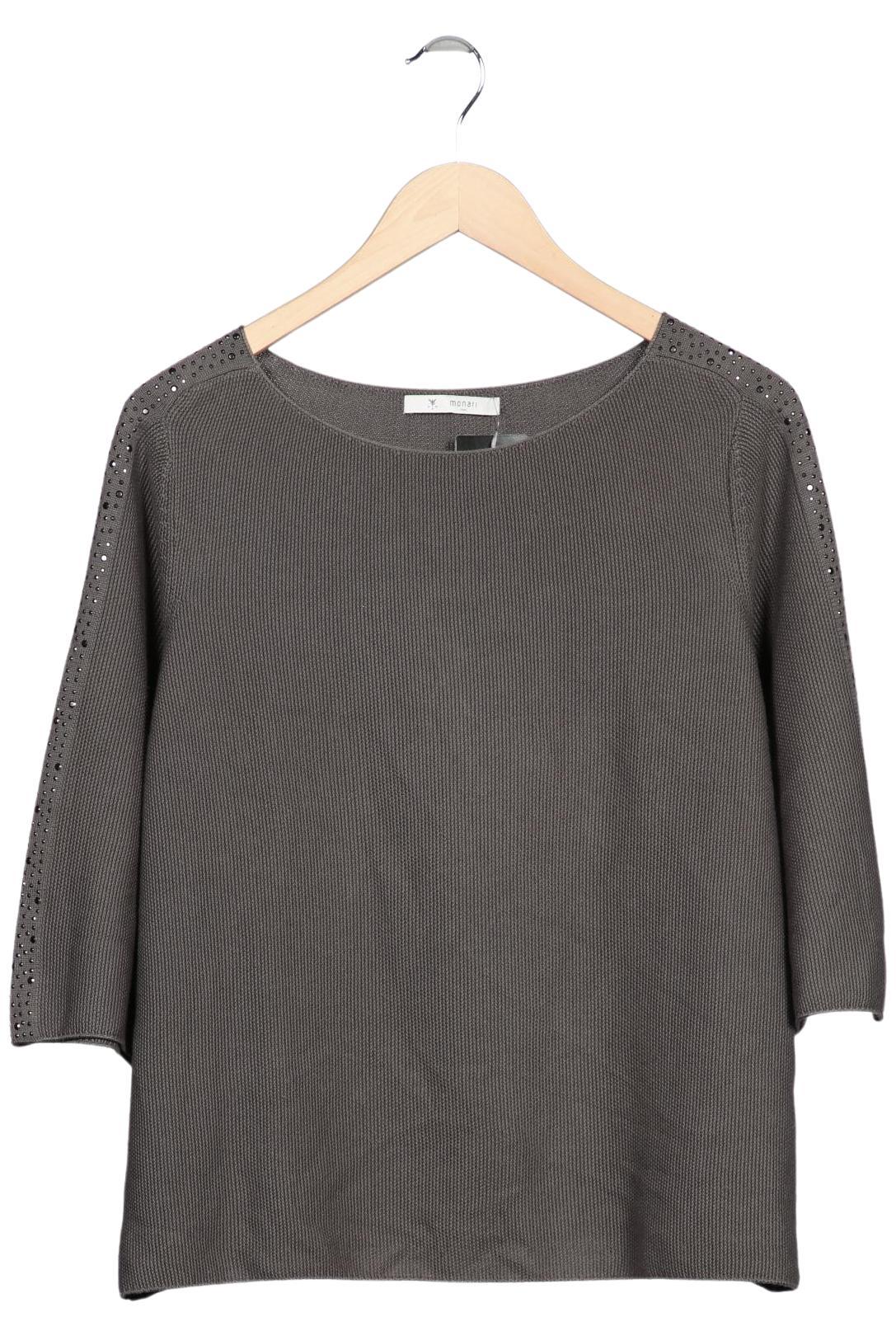 

monari Damen Pullover, grau, Gr. 42