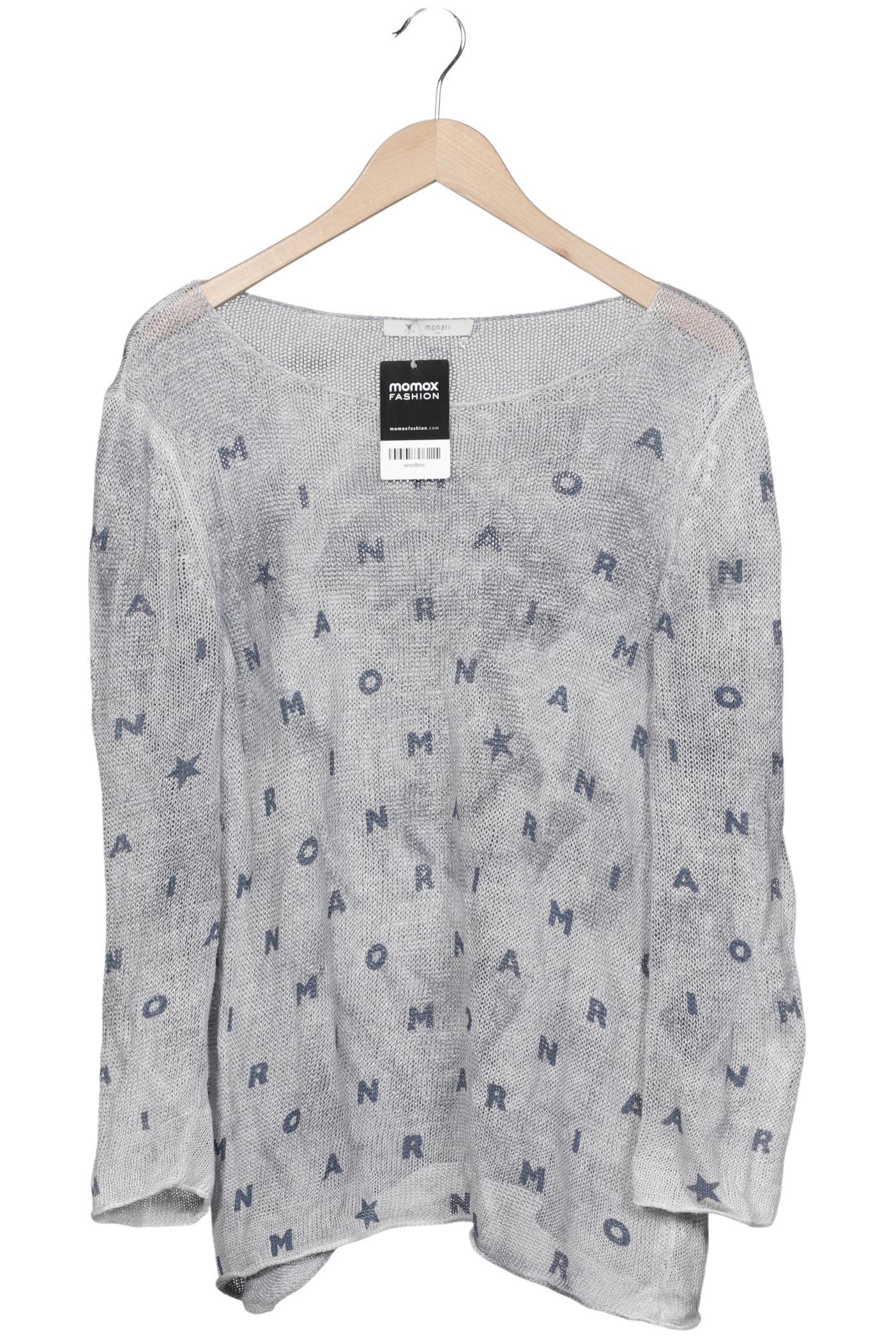 

monari Damen Pullover, grau, Gr. 42