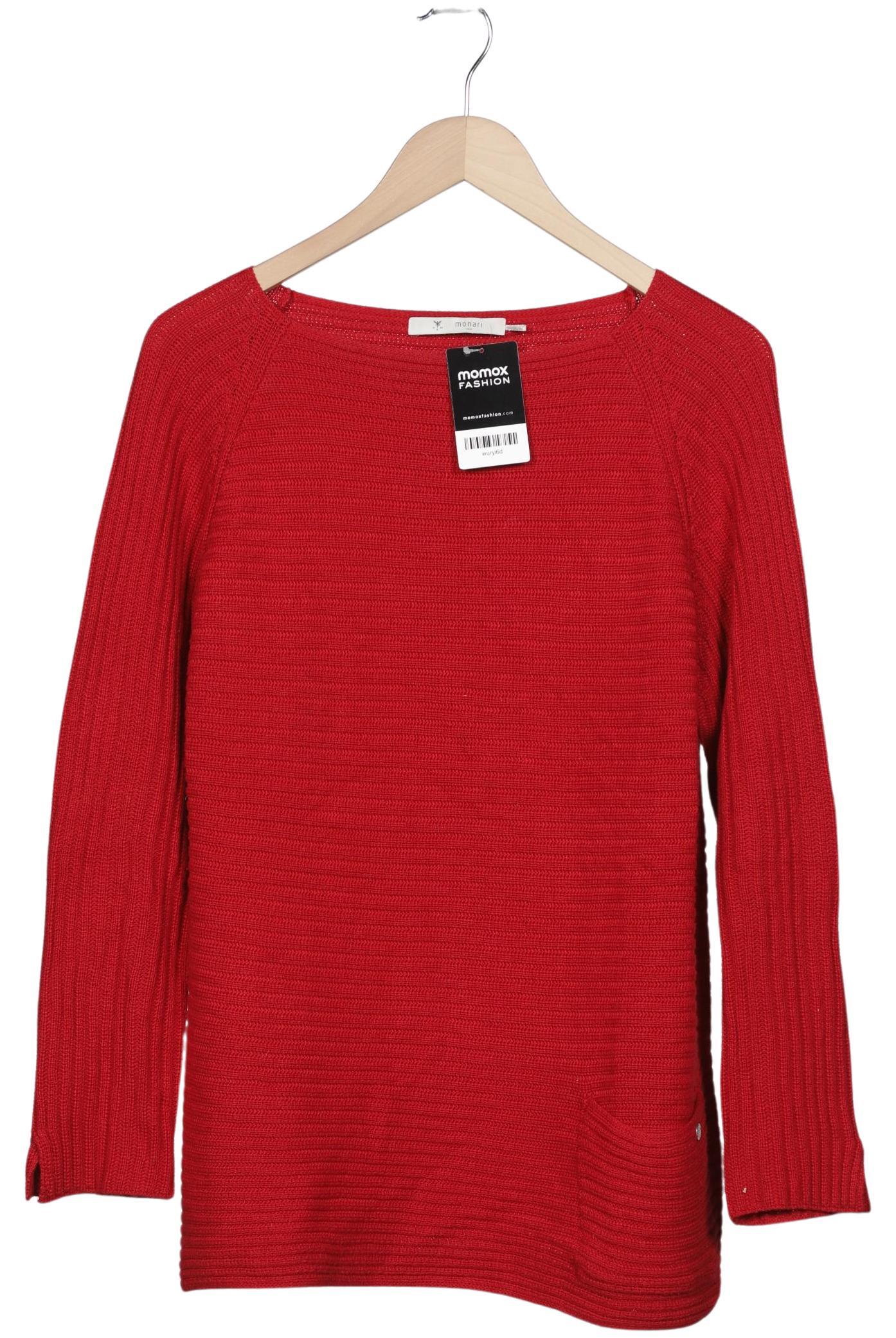 

monari Damen Pullover, rot, Gr. 44