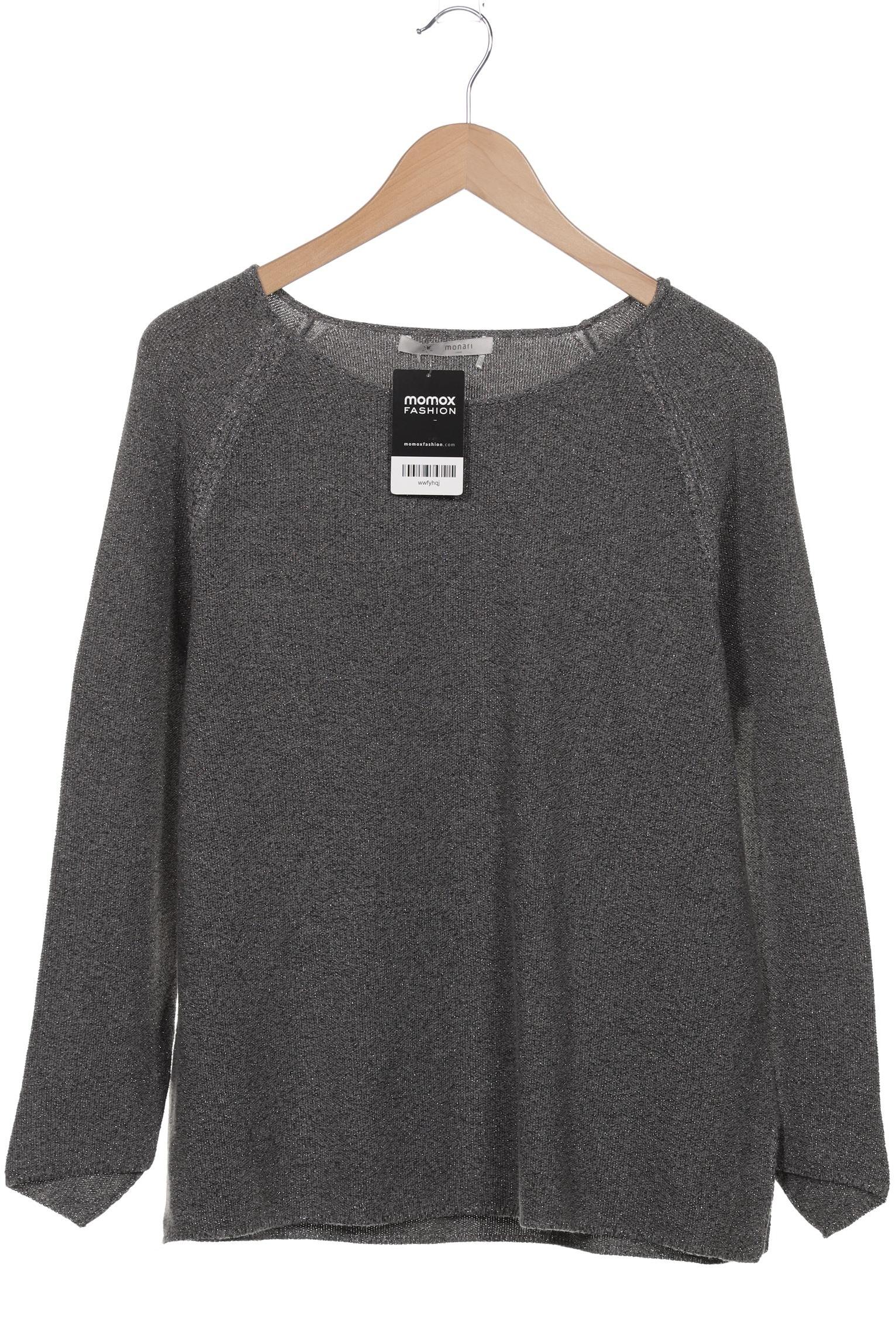 

monari Damen Pullover, grau, Gr. 42