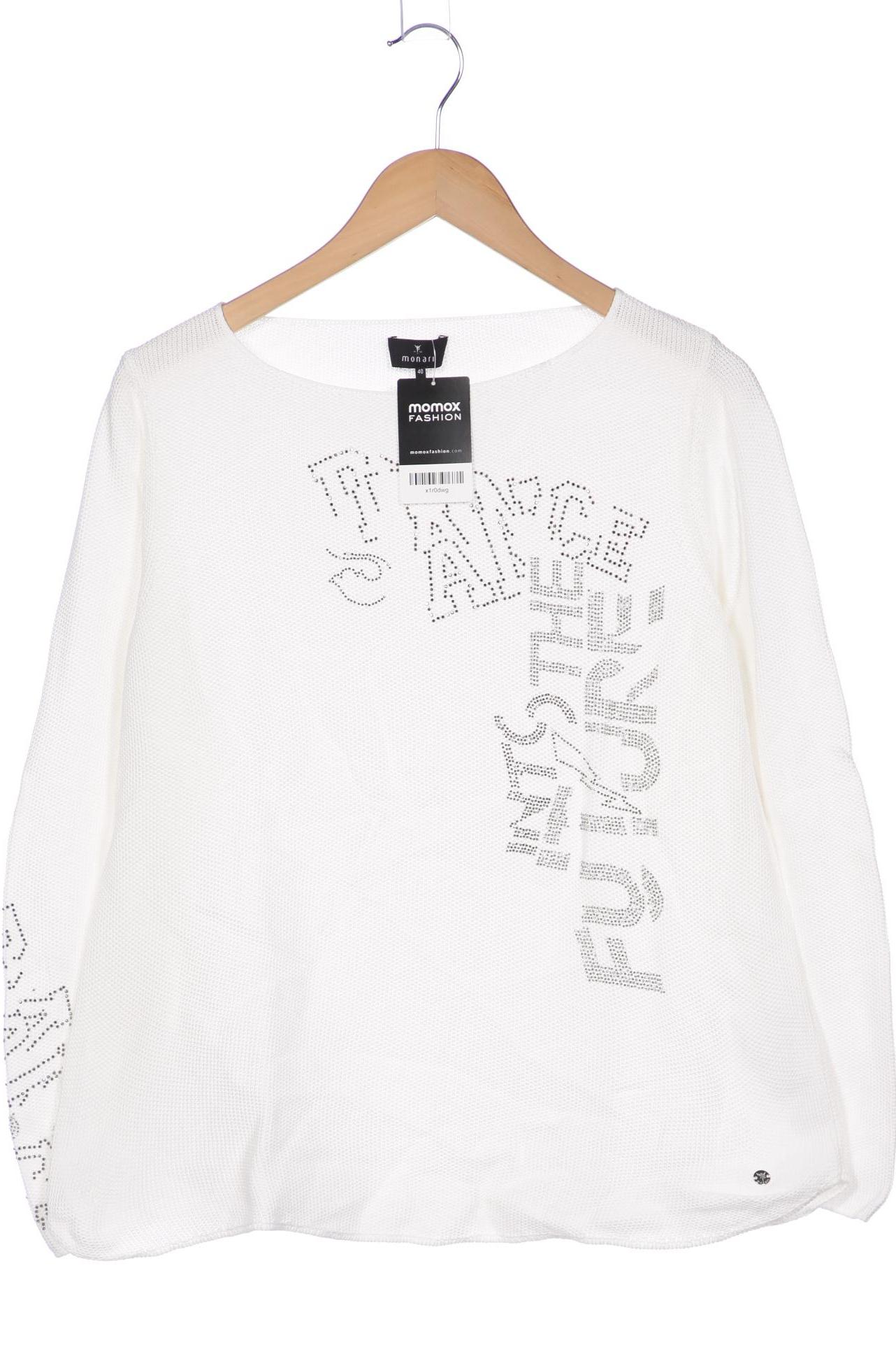 

monari Damen Pullover, weiß