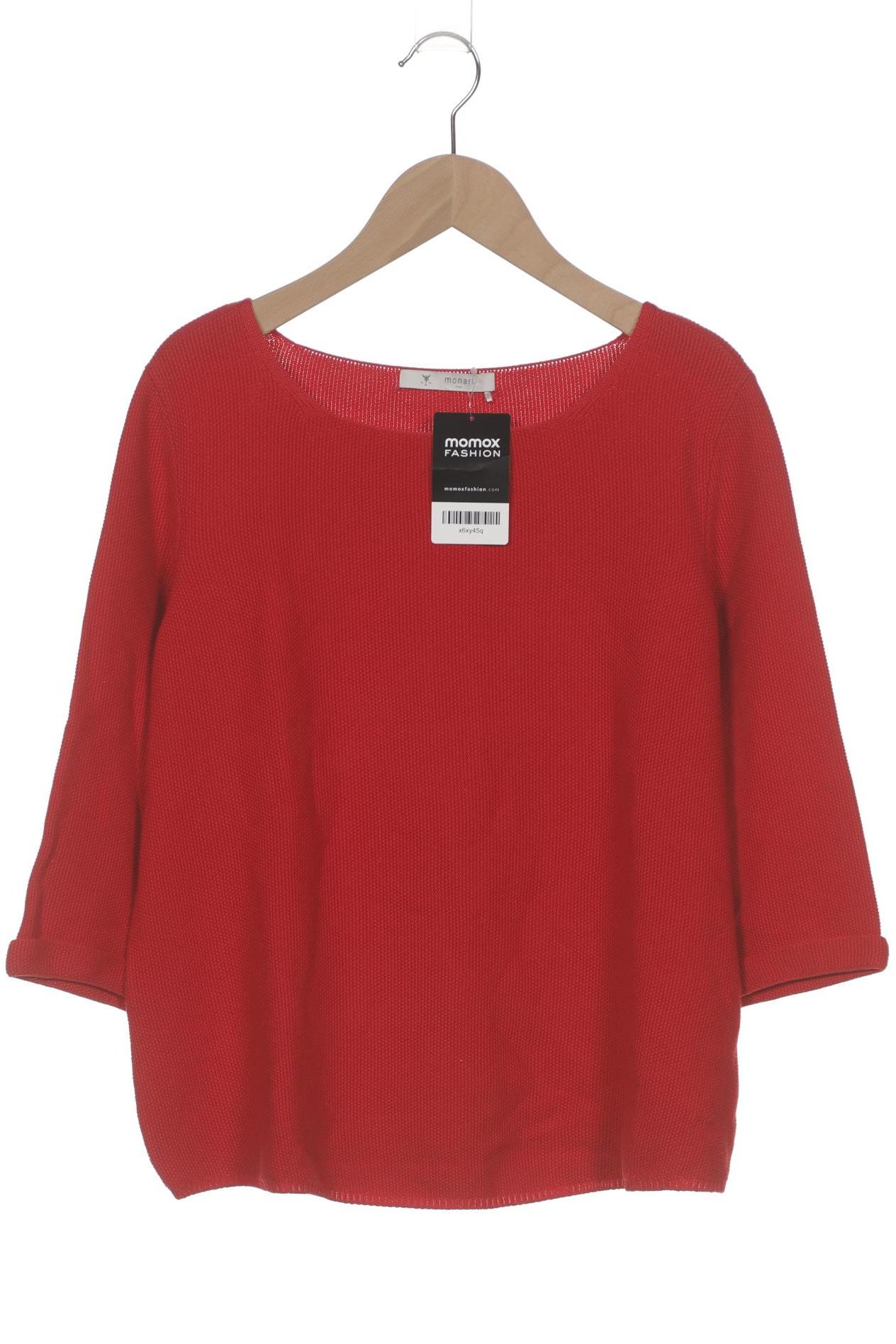 

monari Damen Pullover, rot, Gr. 46