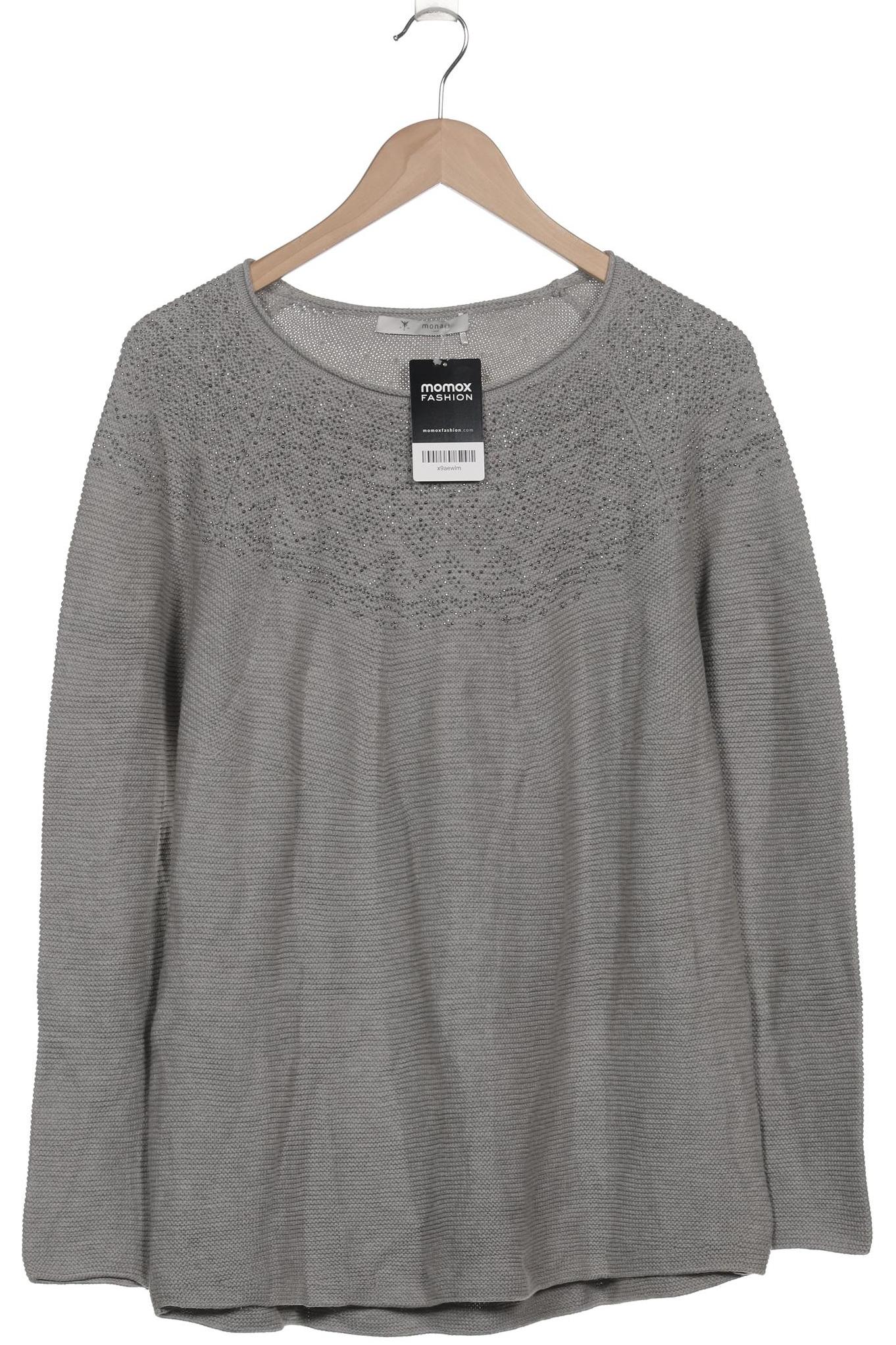 

monari Damen Pullover, grau, Gr. 44