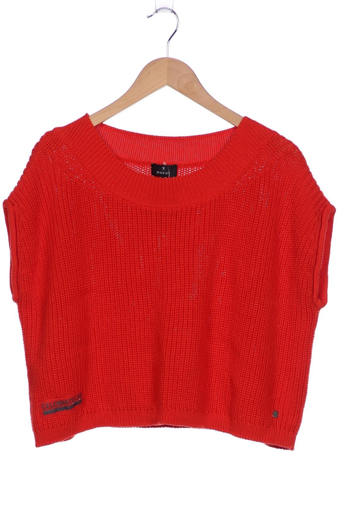 

monari Damen Pullover, rot, Gr. 38