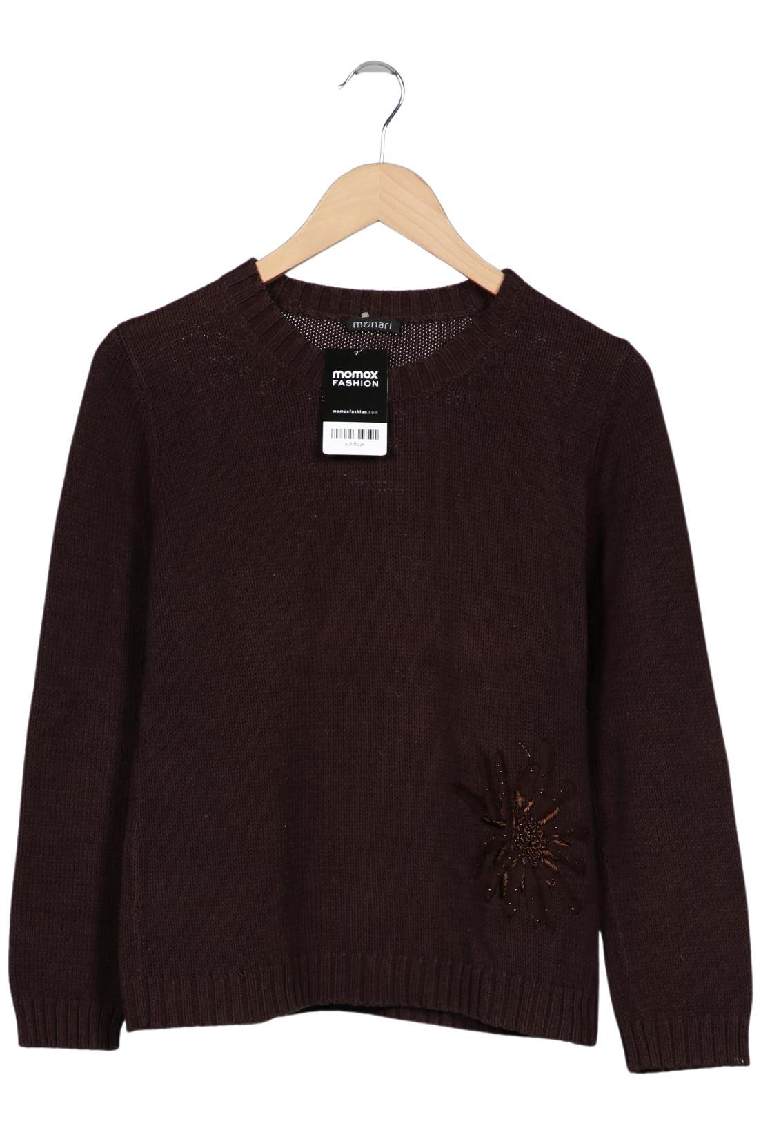 

monari Damen Pullover, braun, Gr. 42