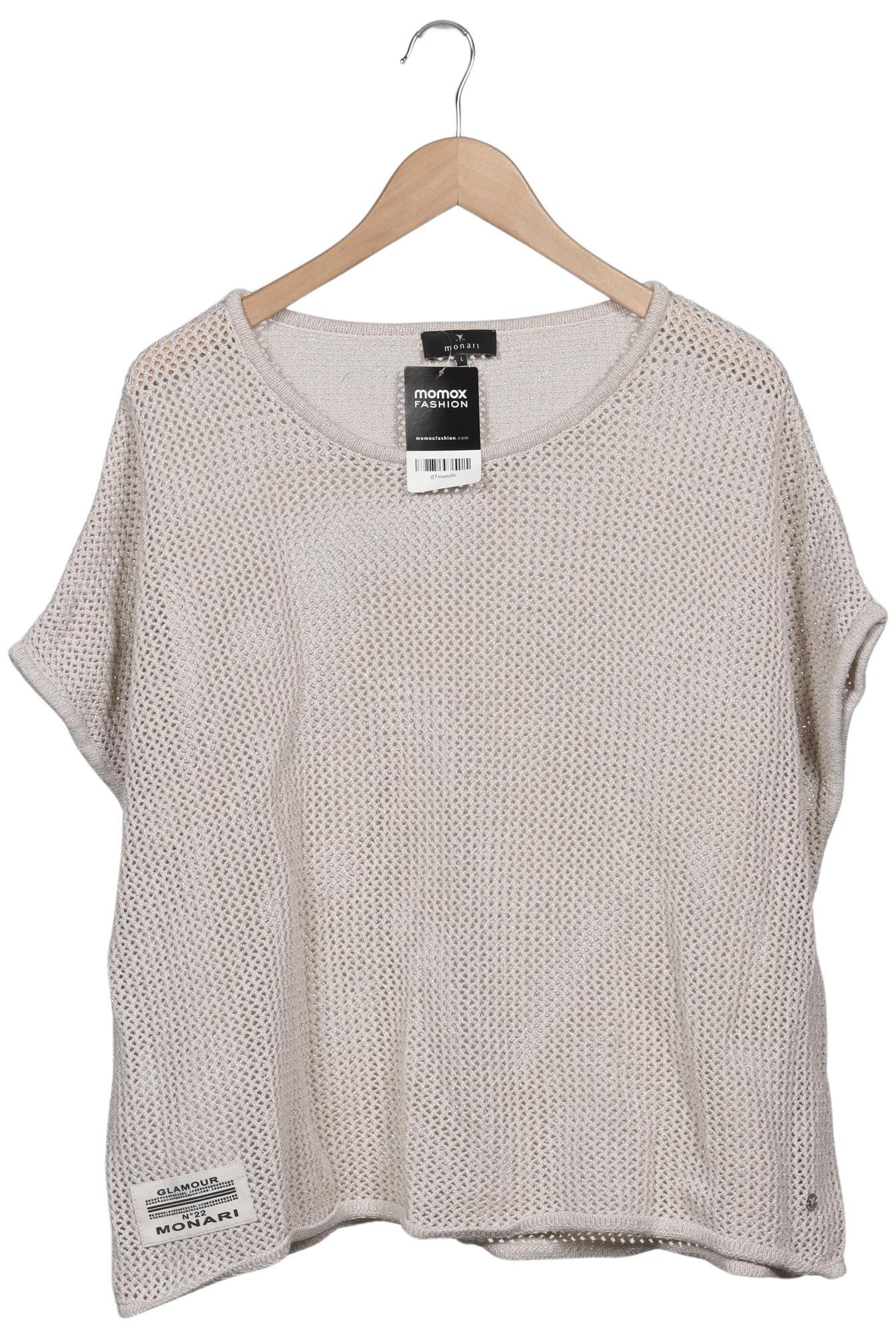 

monari Damen Pullover, beige, Gr. 42