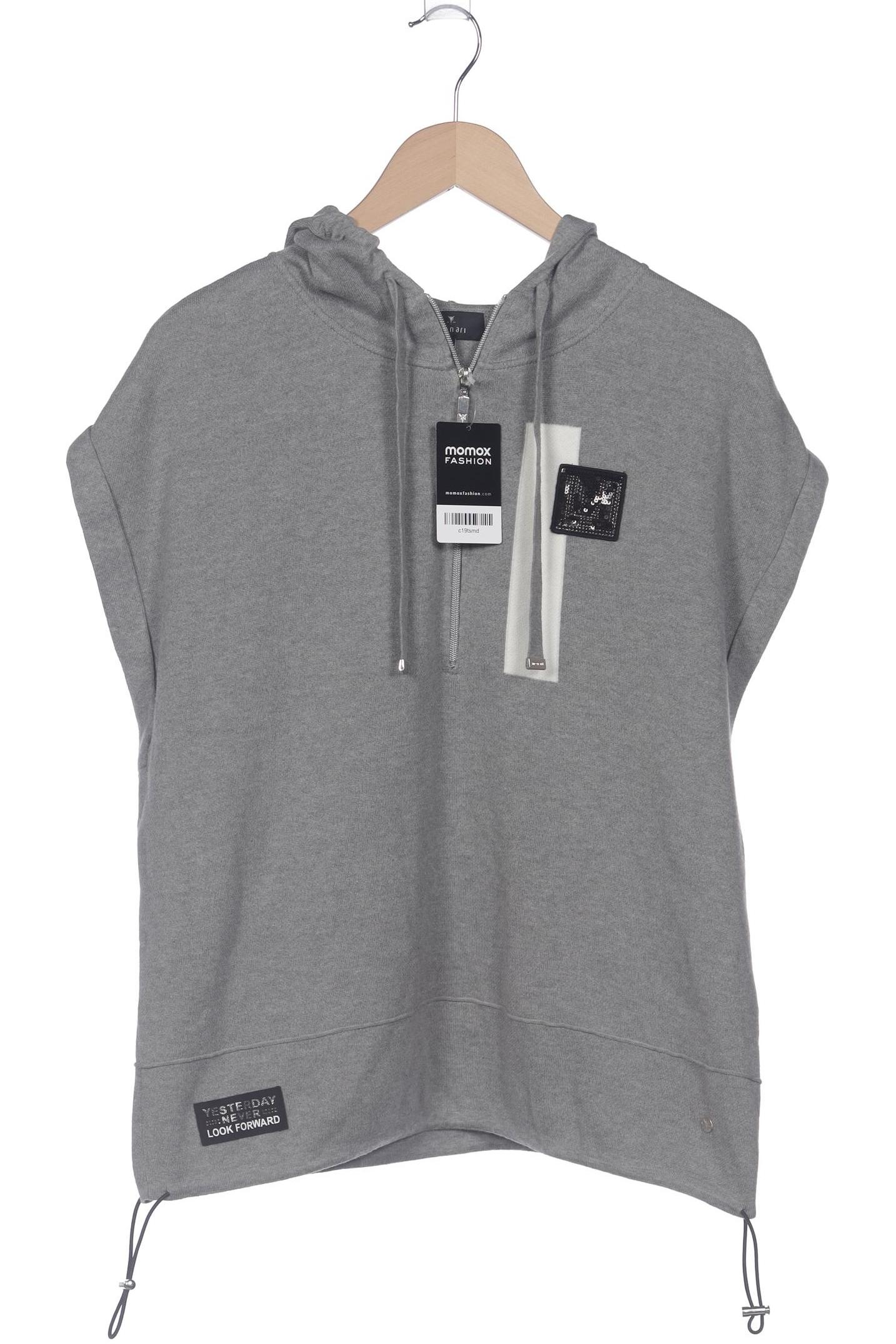 

monari Damen Pullover, grau, Gr. 40