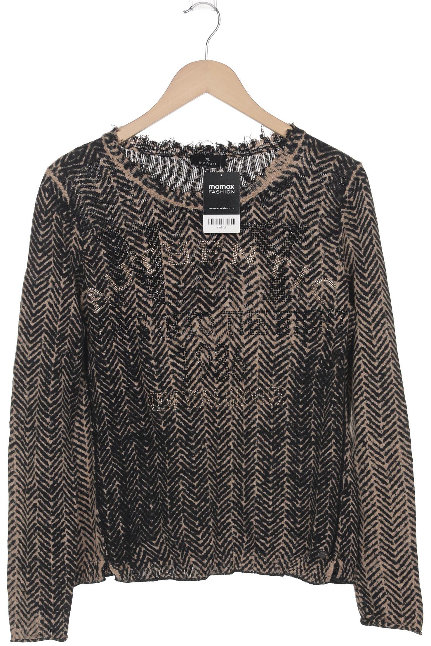 

monari Damen Pullover, braun, Gr. 38