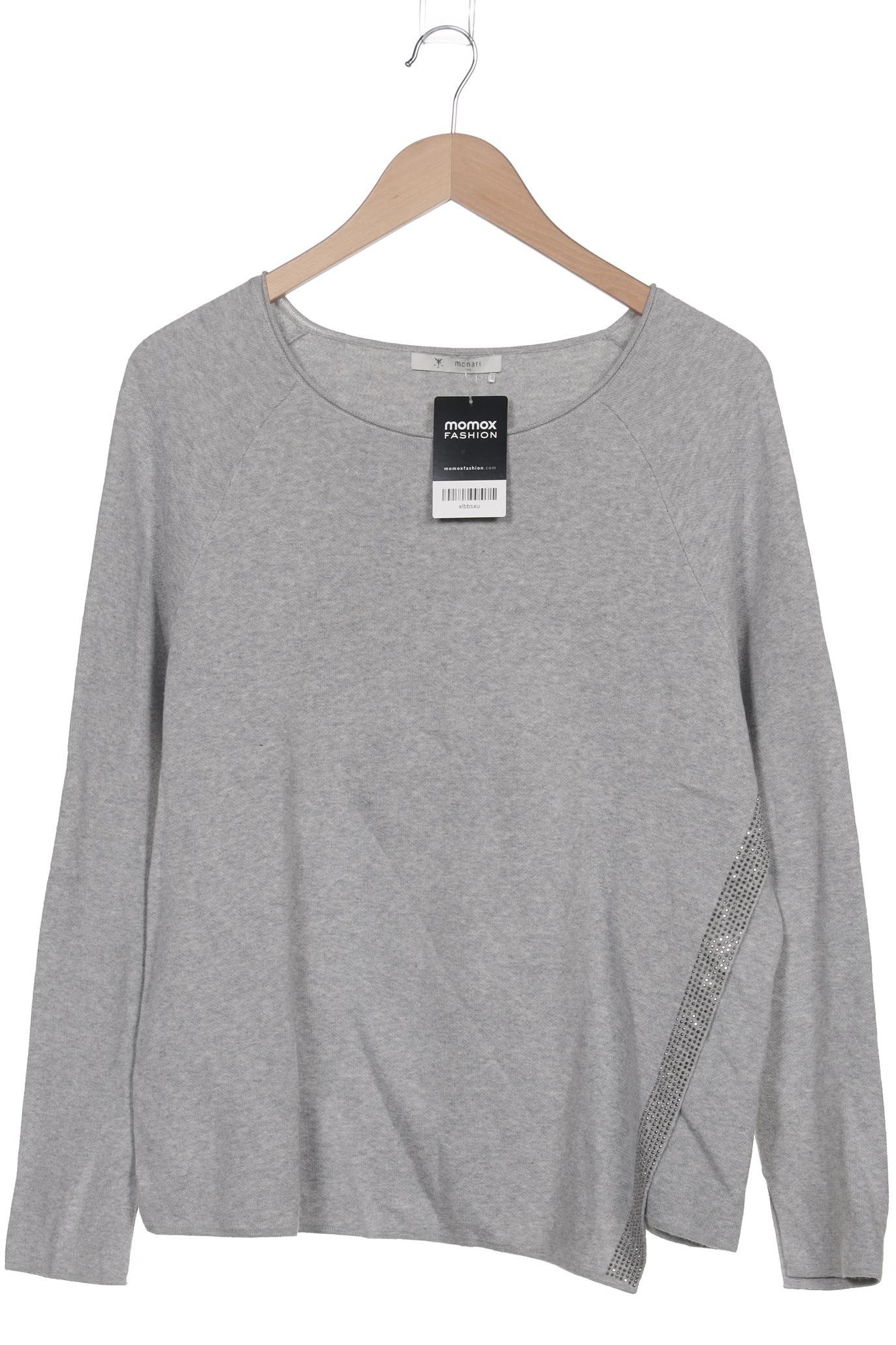 

monari Damen Pullover, grau, Gr. 40