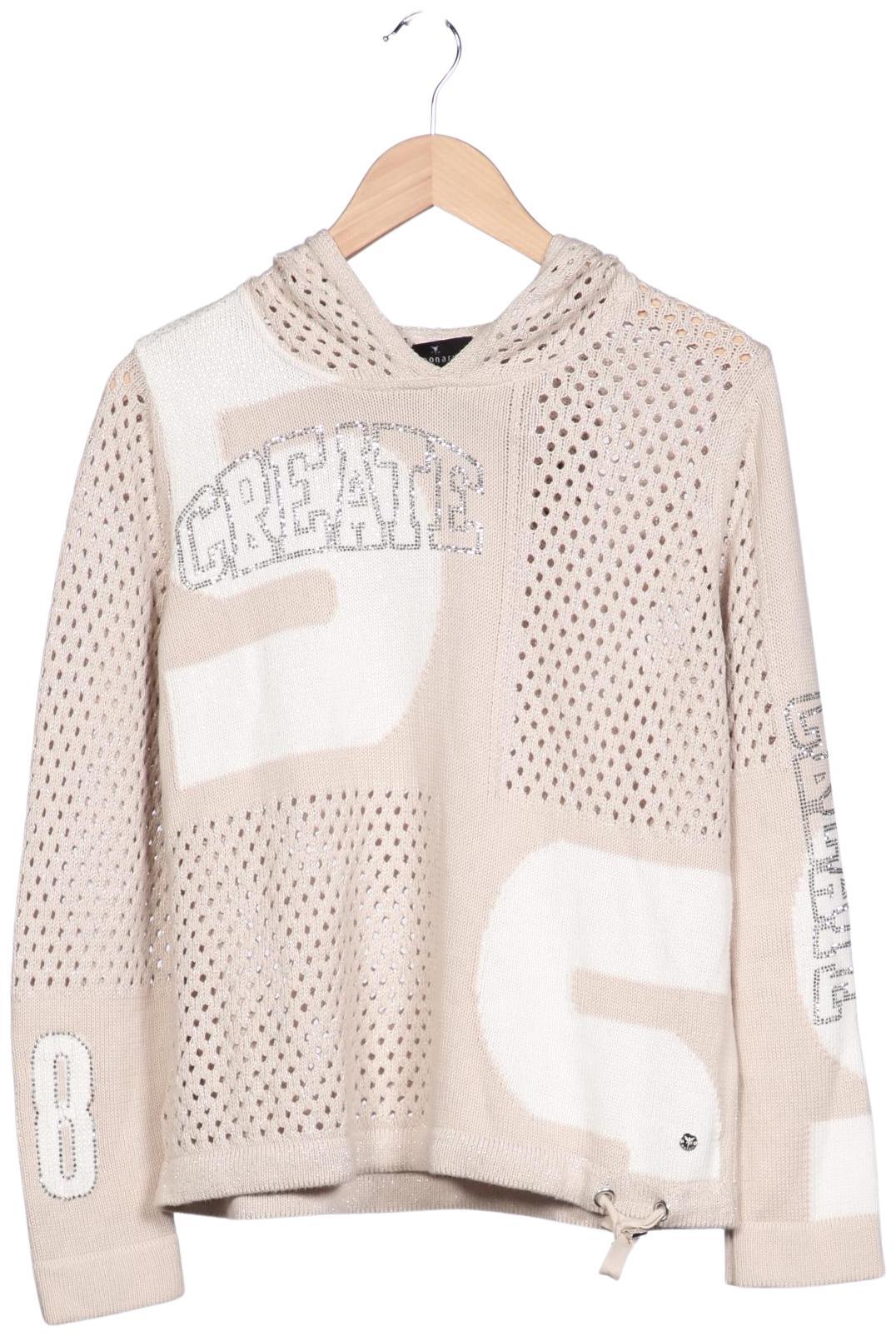 

monari Damen Pullover, beige, Gr. 36
