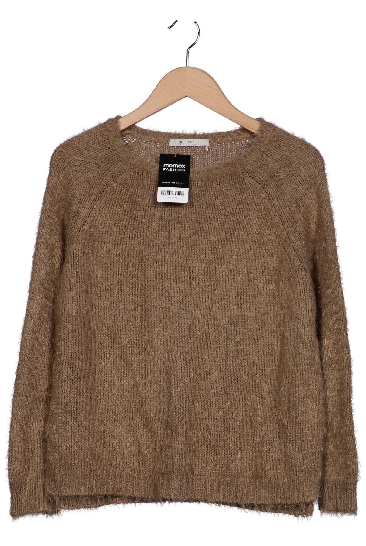

monari Damen Pullover, braun, Gr. 38