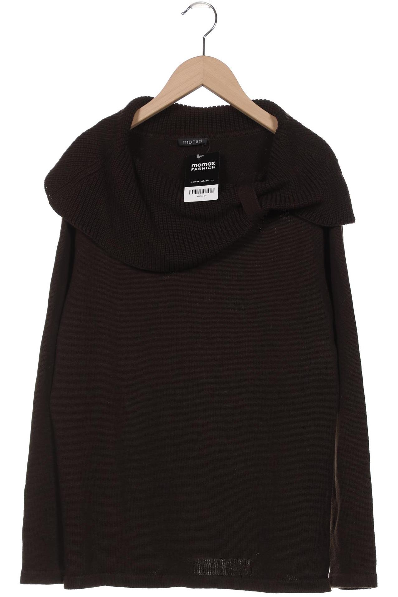 

monari Damen Pullover, braun, Gr. 46