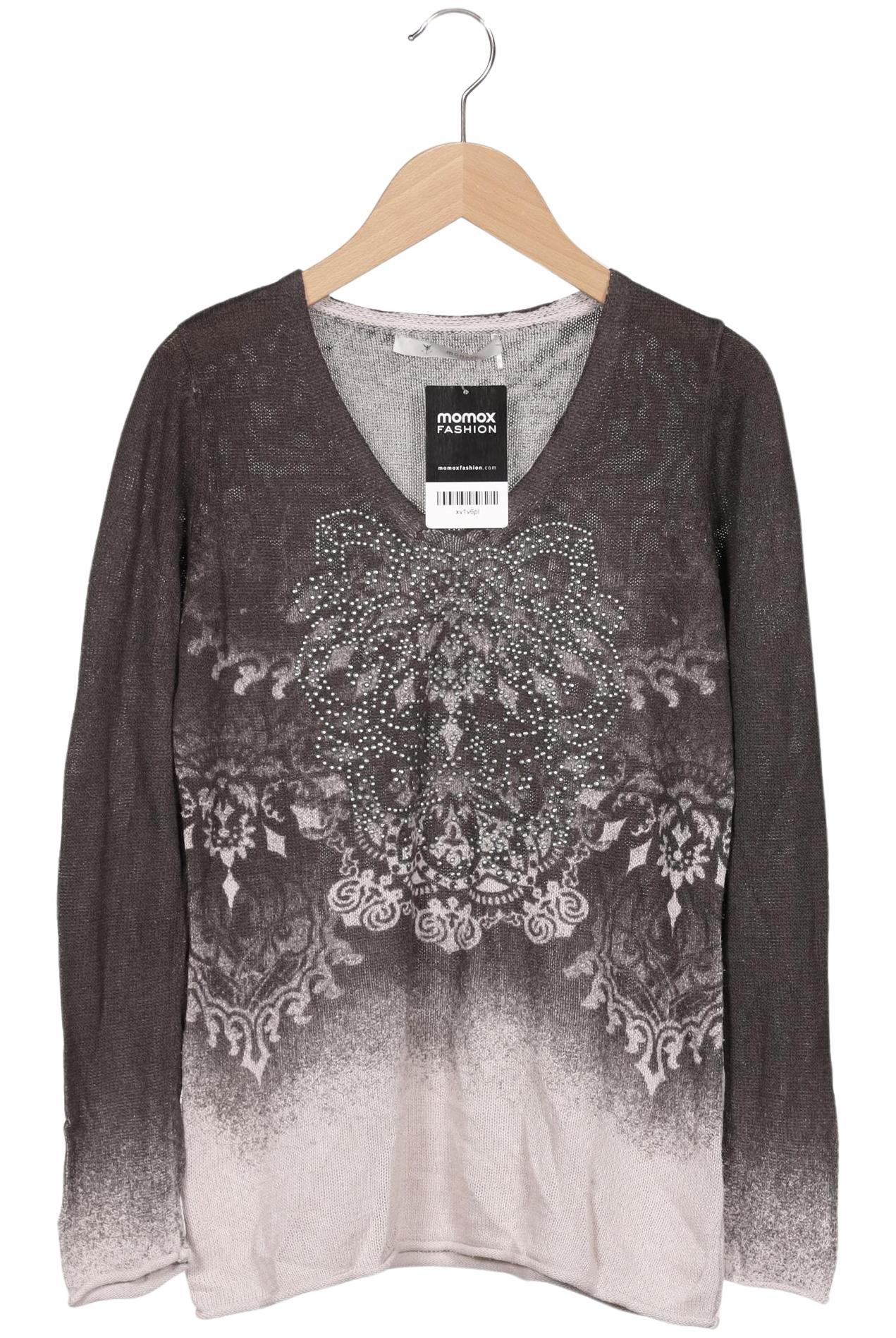 

monari Damen Pullover, grau, Gr. 36