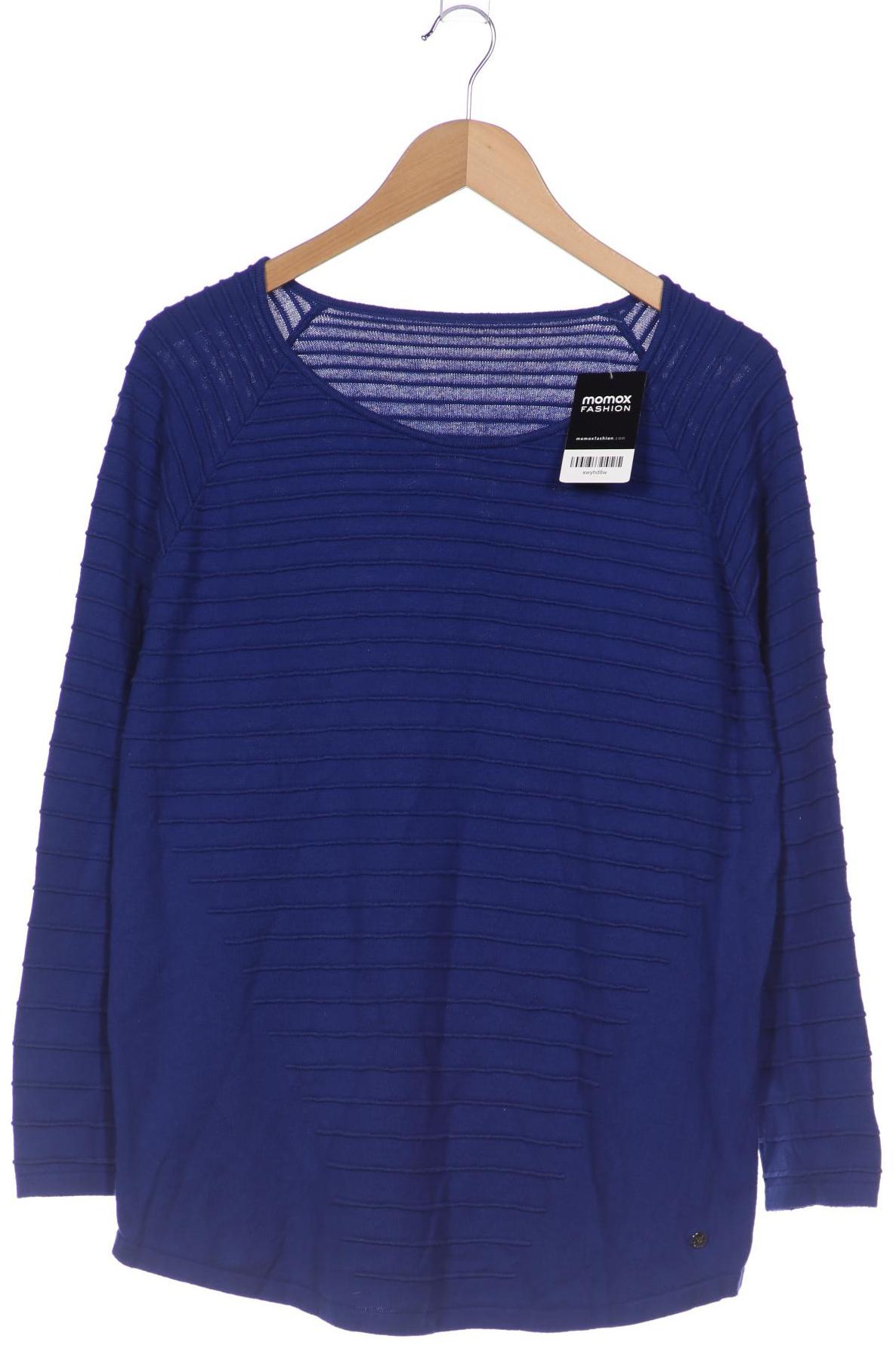 

monari Damen Pullover, blau, Gr. 48