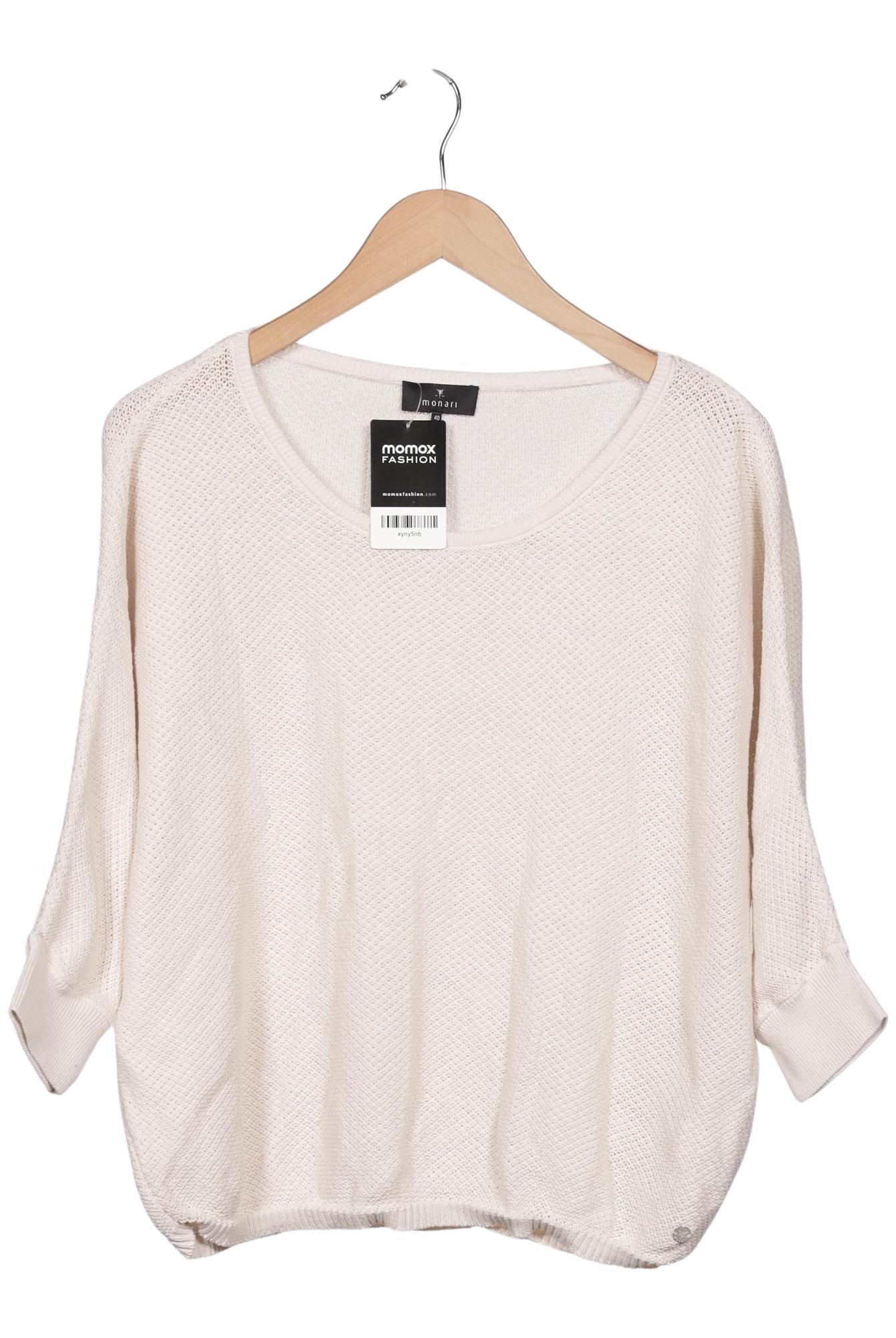 

monari Damen Pullover, beige, Gr. 40