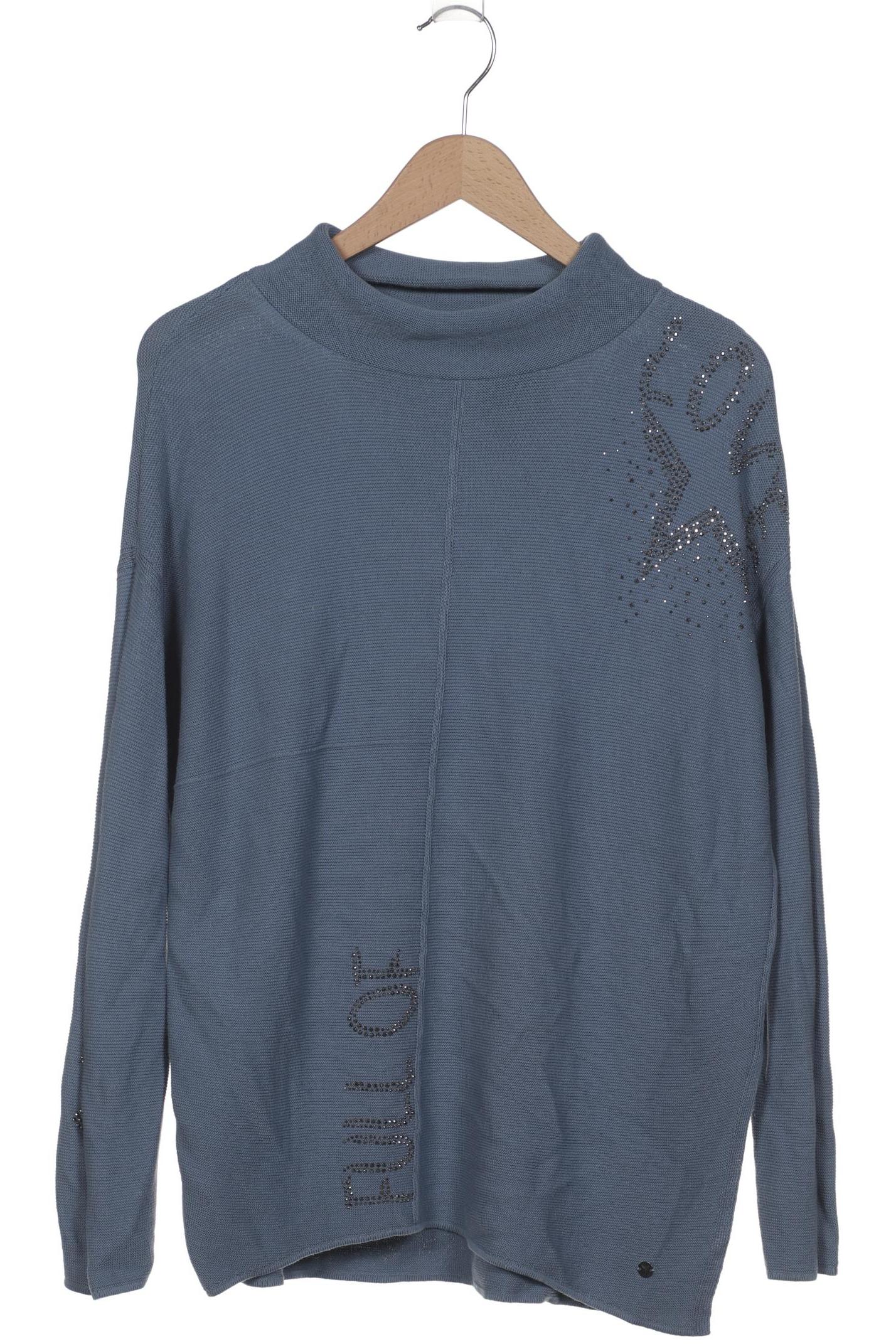 

monari Damen Pullover, blau, Gr. 42