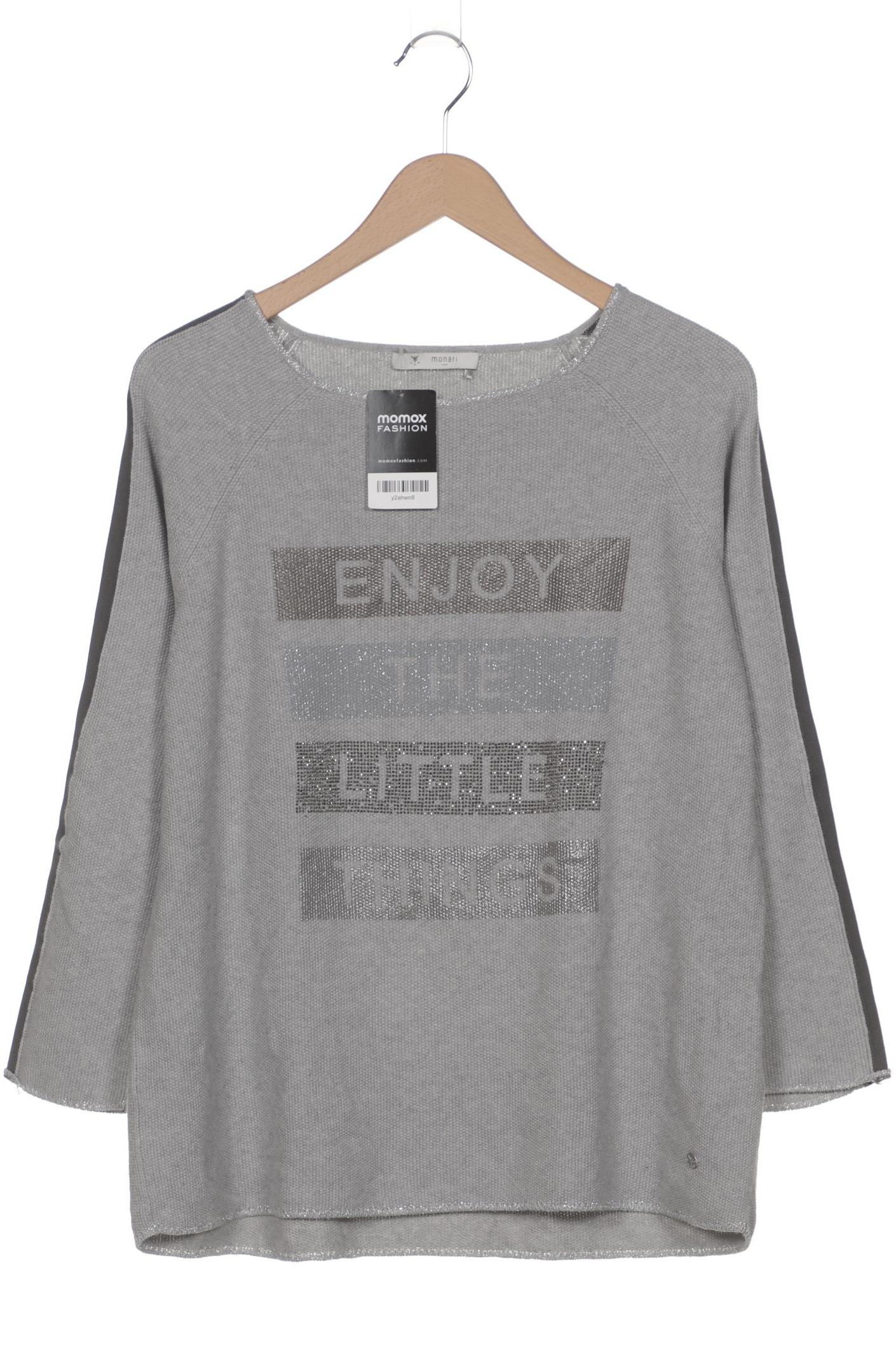 

monari Damen Pullover, grau, Gr. 44