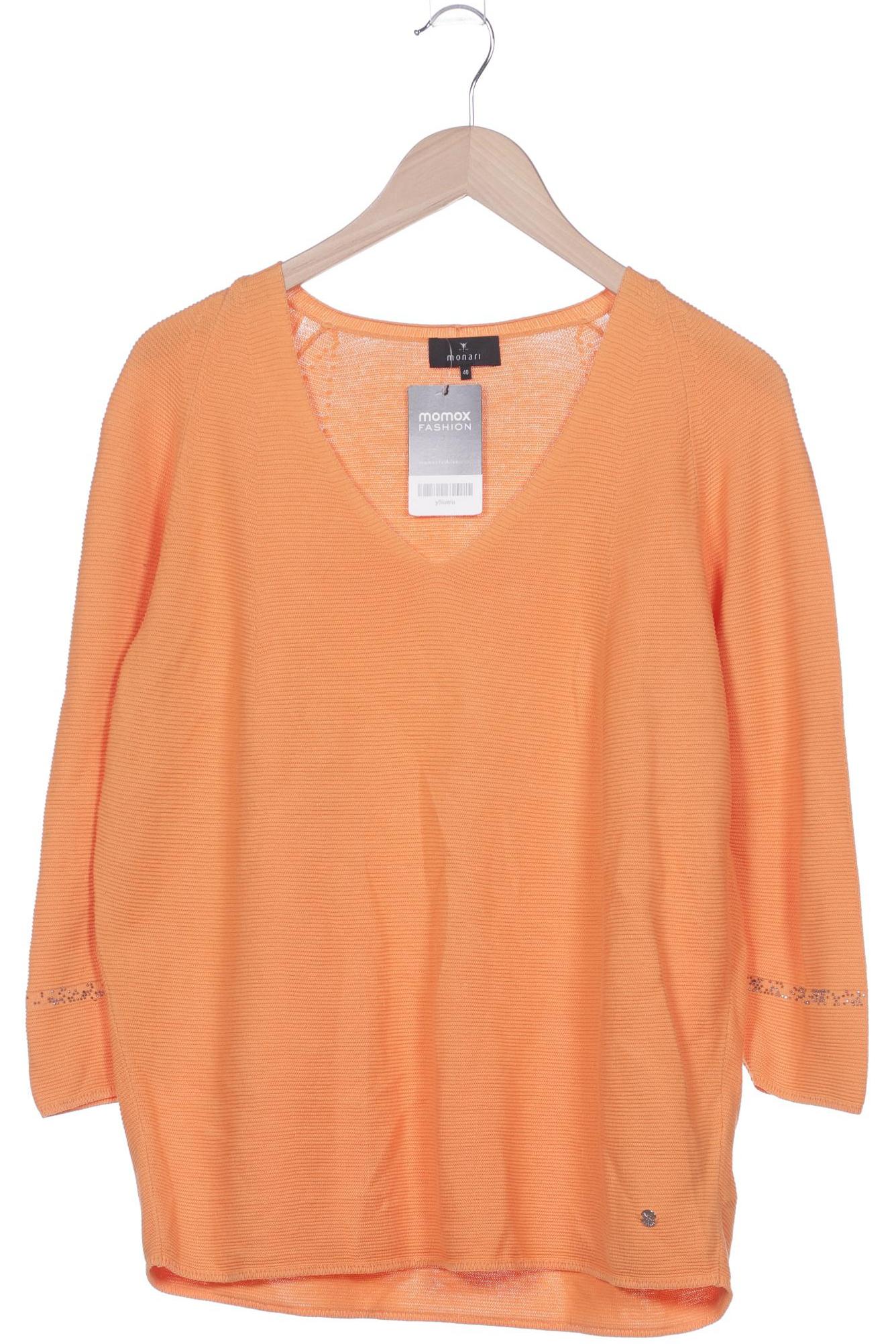 

monari Damen Pullover, orange, Gr. 40