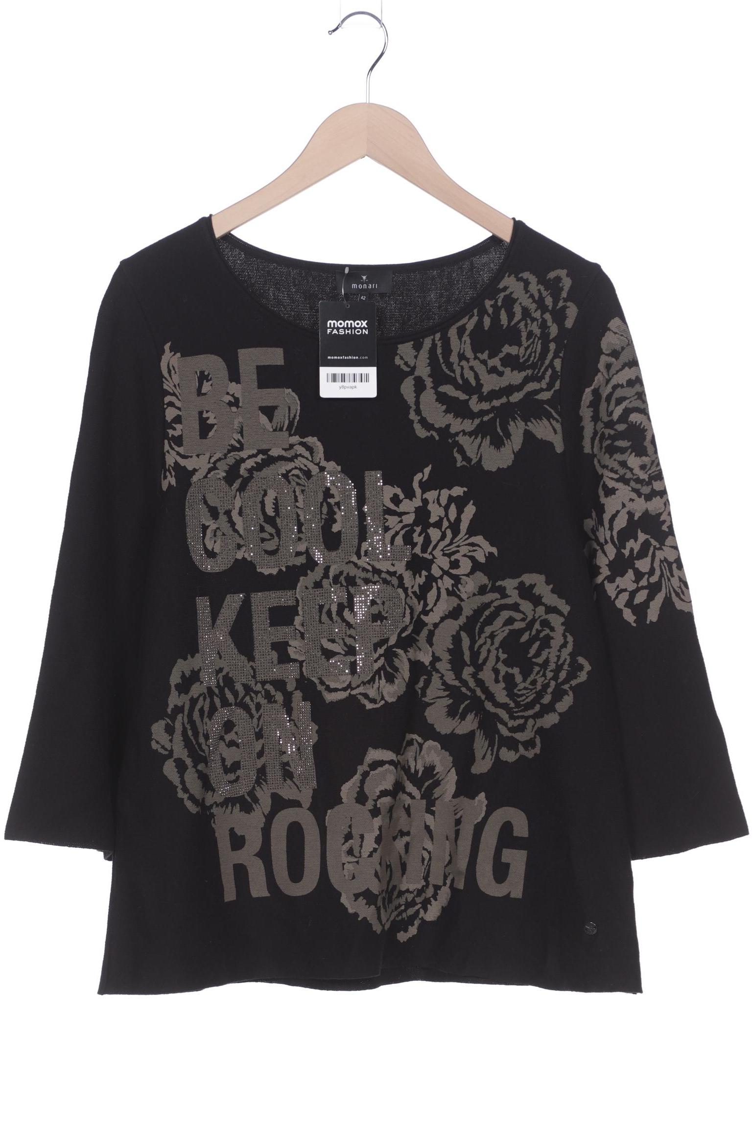 

monari Damen Pullover, schwarz