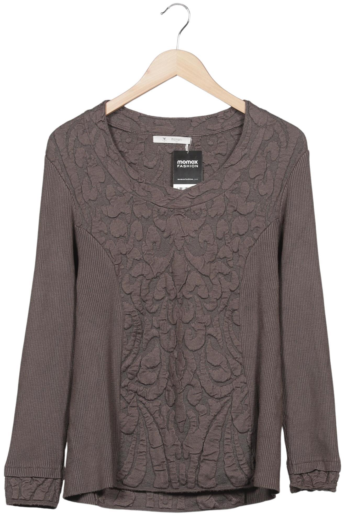 

monari Damen Pullover, braun, Gr. 44